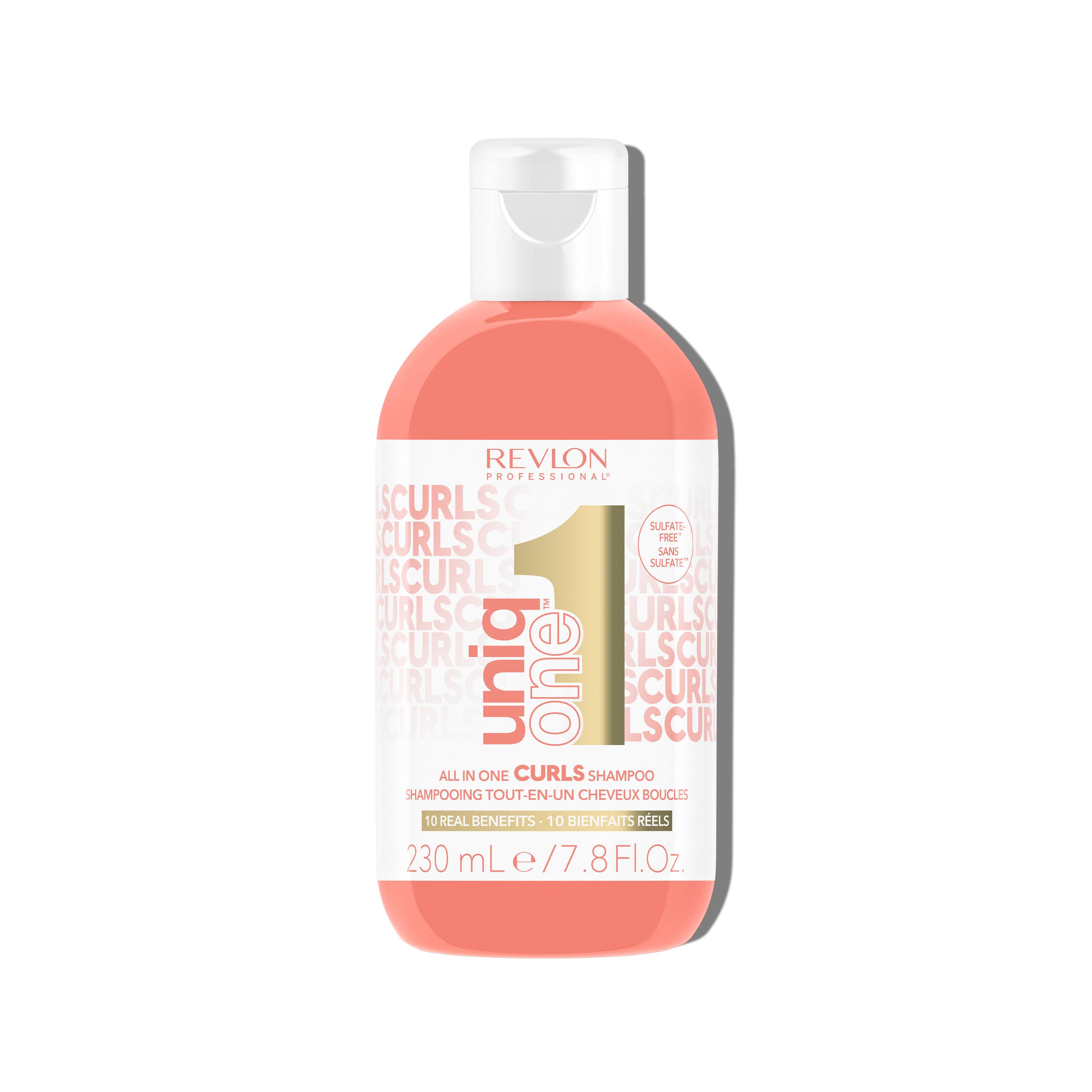 Shampooing Tout-en-Un UniqOne™ Cheveux Bouclés de la marque Revlon Professional Contenance 230ml - 1