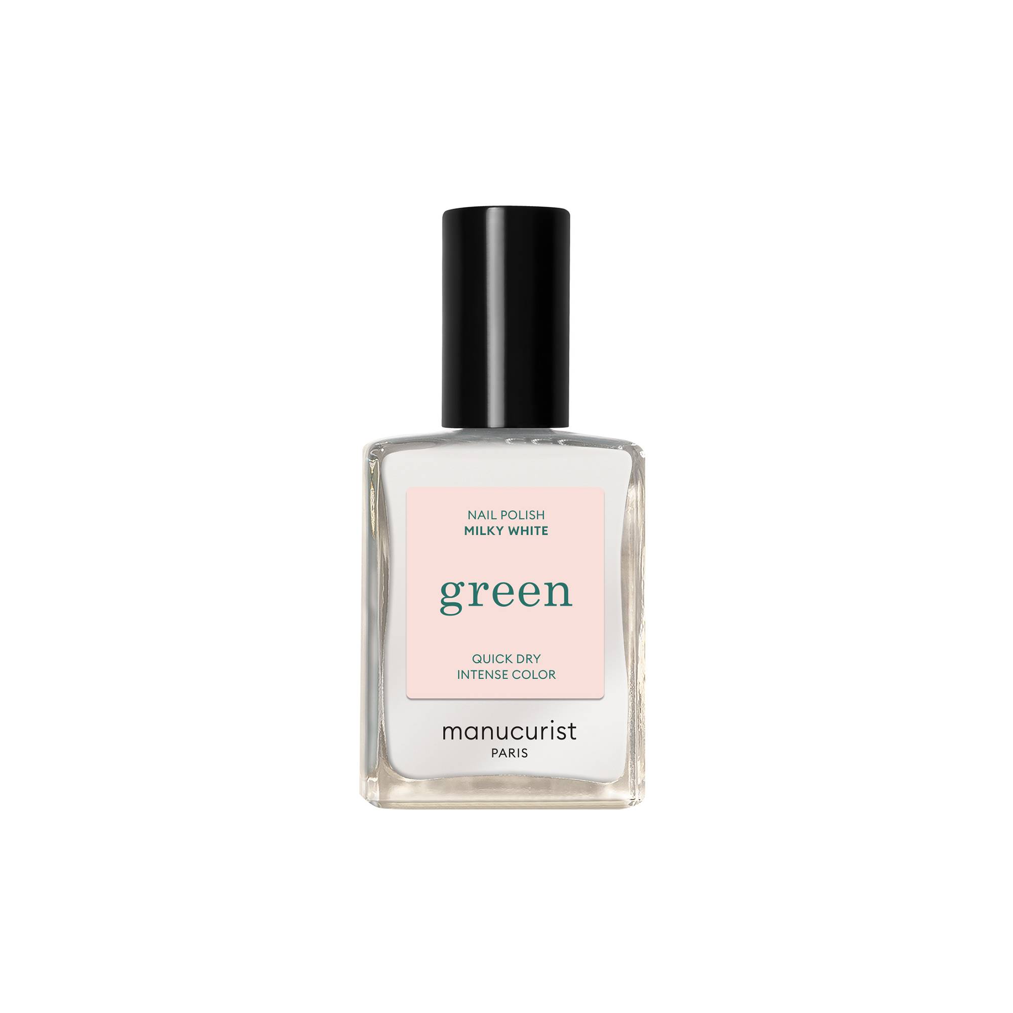 Vernis à ongles Green™ Milky White de la marque Manucurist Contenance 15ml - 1