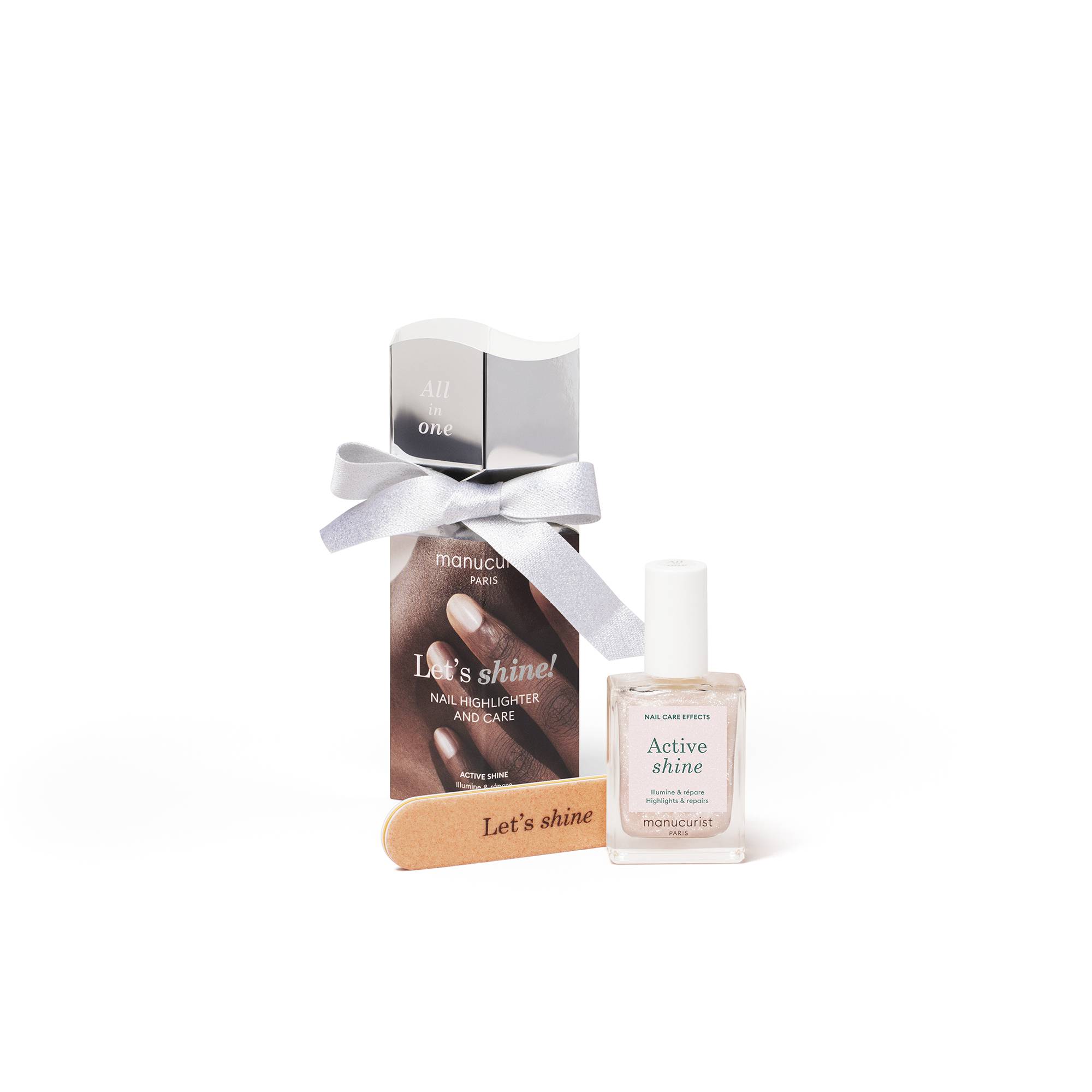 Cracker Let's shine! - vernis Active Shine & mini lime à ongles de la marque Manucurist Contenance 15ml - 1