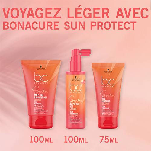 Brume cheveux et cuir chevelu BC Sun Protect SPF20 de la marque Schwarzkopf Professional Contenance 100ml - 6