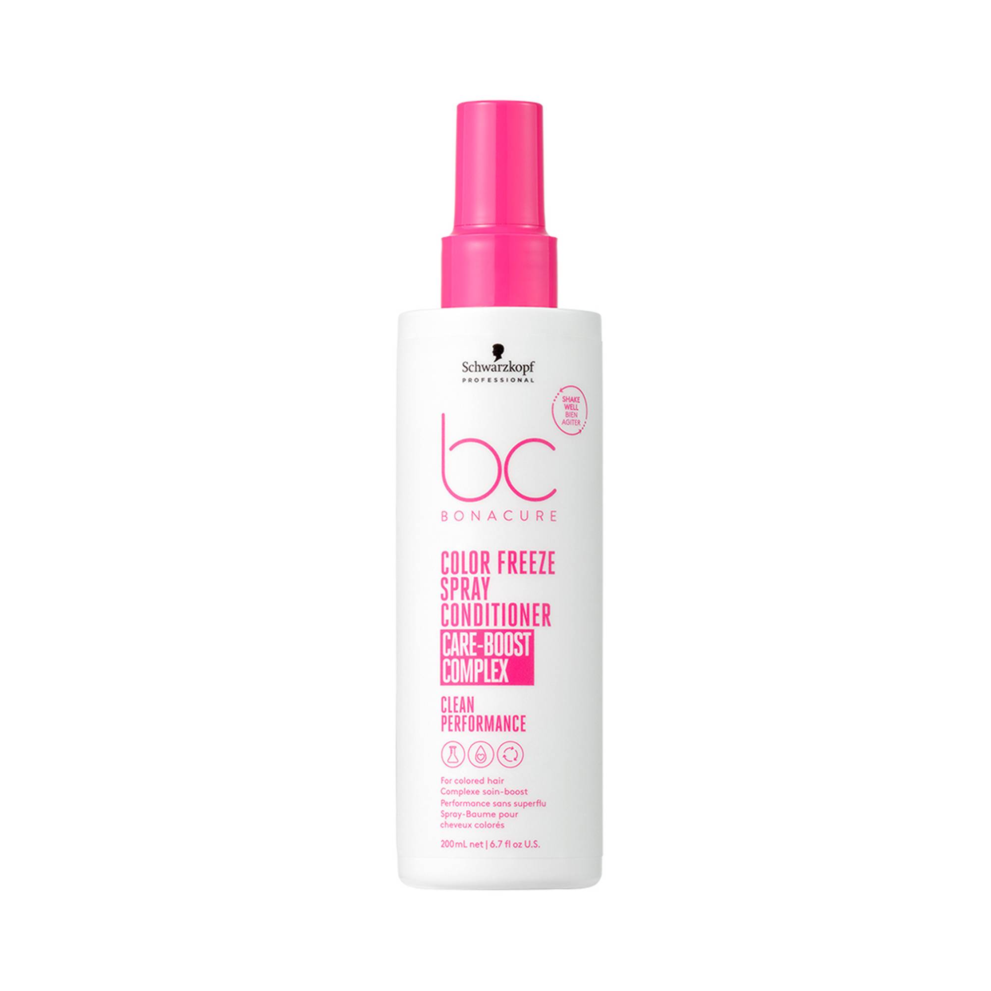 Spray-baume cheveux colorés BC Clean Color Freeze de la marque Schwarzkopf Professional Contenance 200ml - 1