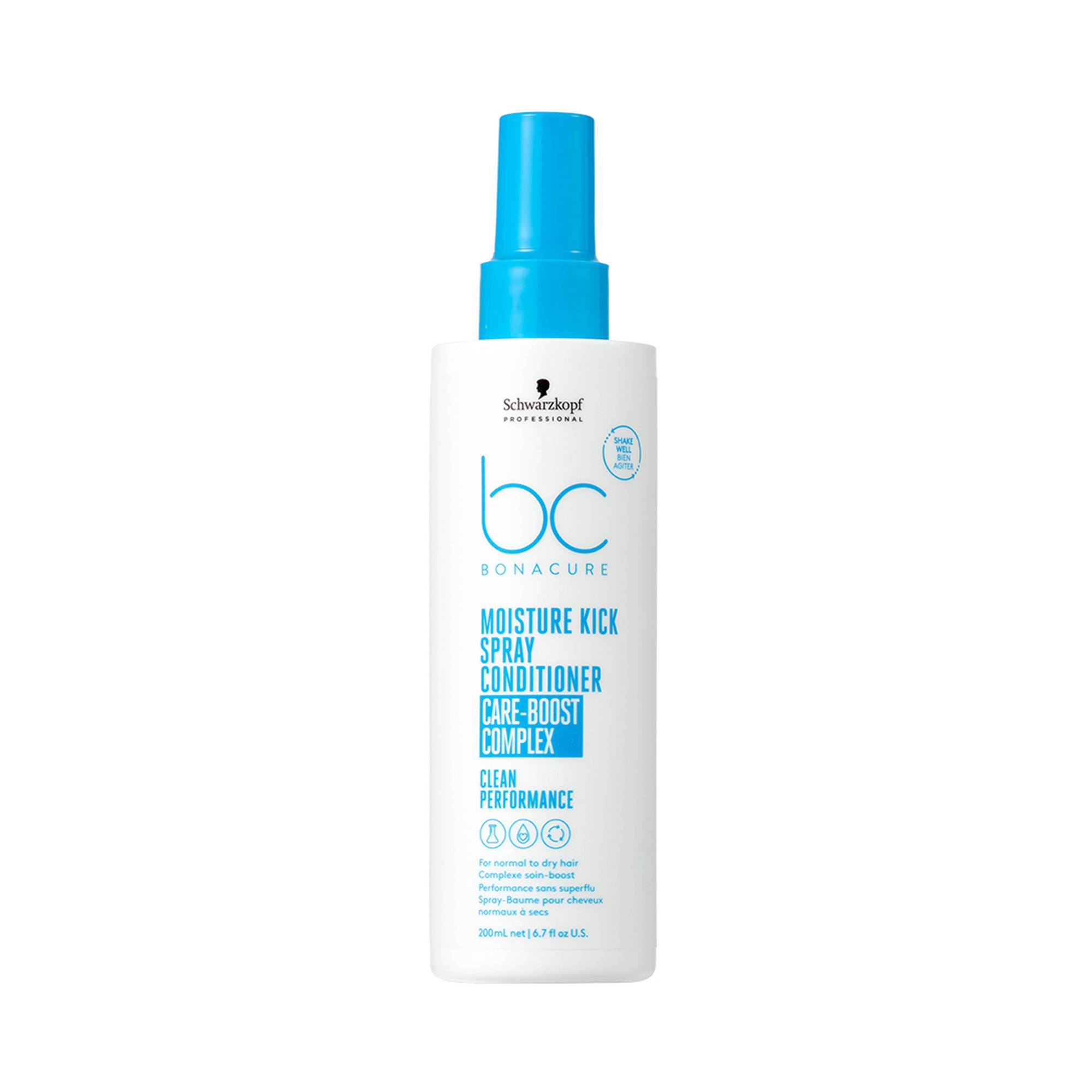 Spray-baume hydratant BC Clean Moisture Kick de la marque Schwarzkopf Professional Contenance 200ml - 1