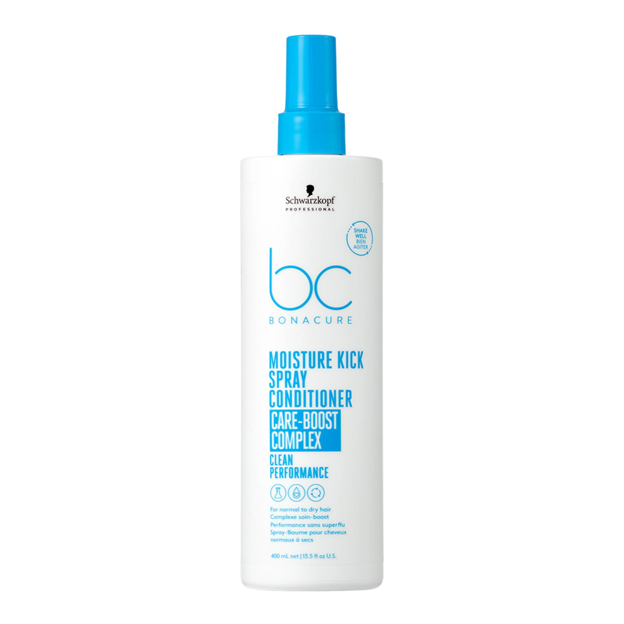 Spray-baume hydratant BC Clean Moisture Kick de la marque Schwarzkopf Professional Contenance 400ml - 1