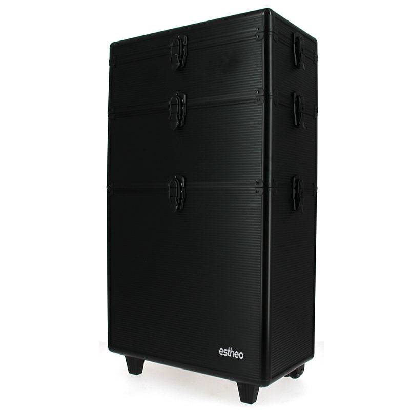 Valise professionnelle à 2 roulettes Noir de la marque Estheo - 1