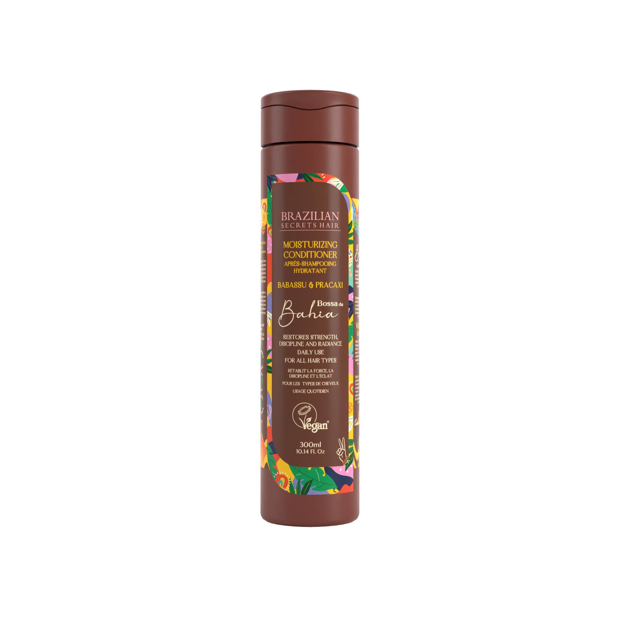 Après-shampoing hydratant intense Bossa da Bahia de la marque Brazilian Secrets Hair Contenance 300ml - 1