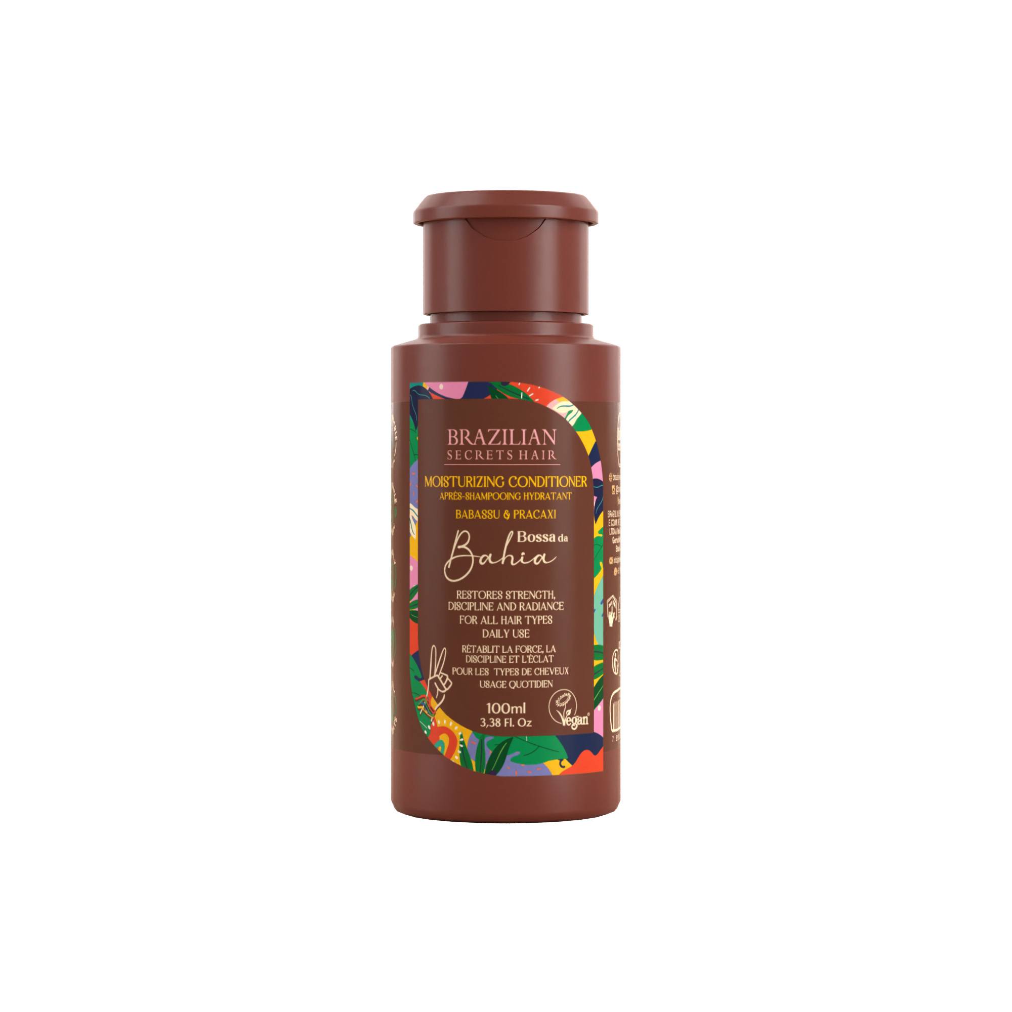 Kit lissage à la kératine végétalienne Bossa do Brasil de la marque Brazilian Secrets Hair Contenance 400ml - 3