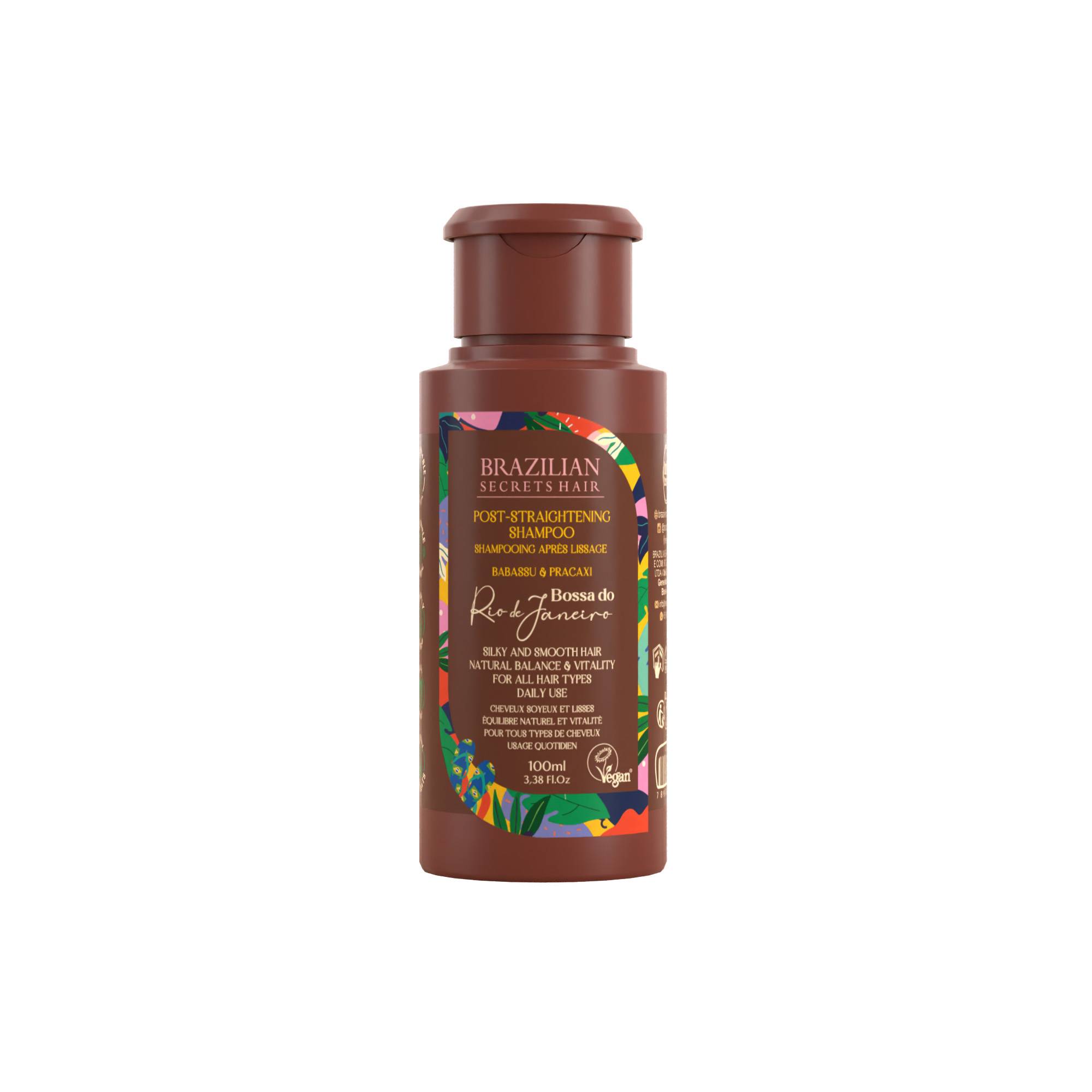 Kit lissage à la kératine végétalienne Bossa do Brasil de la marque Brazilian Secrets Hair Contenance 400ml - 4