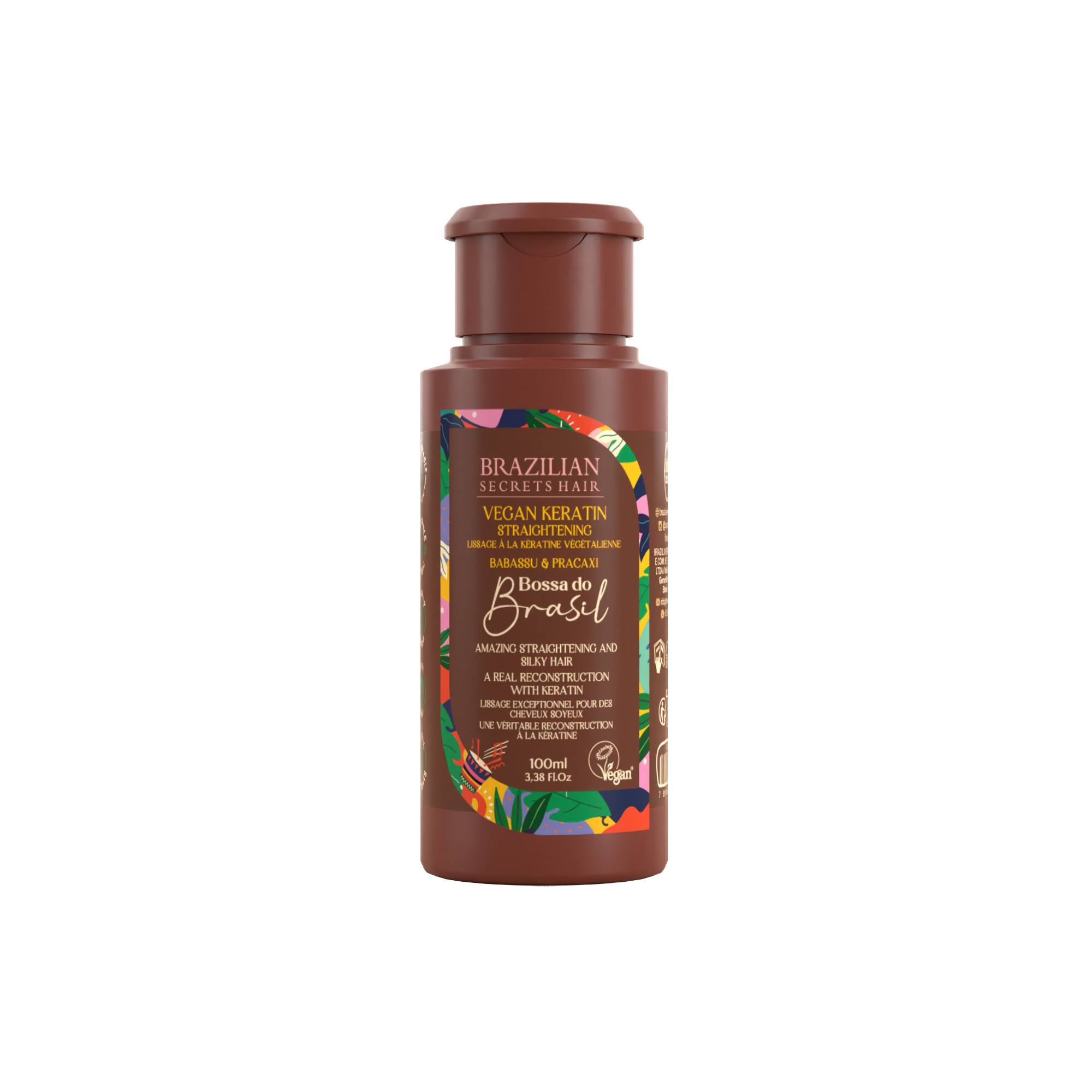 Kit lissage à la kératine végétalienne Bossa do Brasil de la marque Brazilian Secrets Hair Contenance 400ml - 5