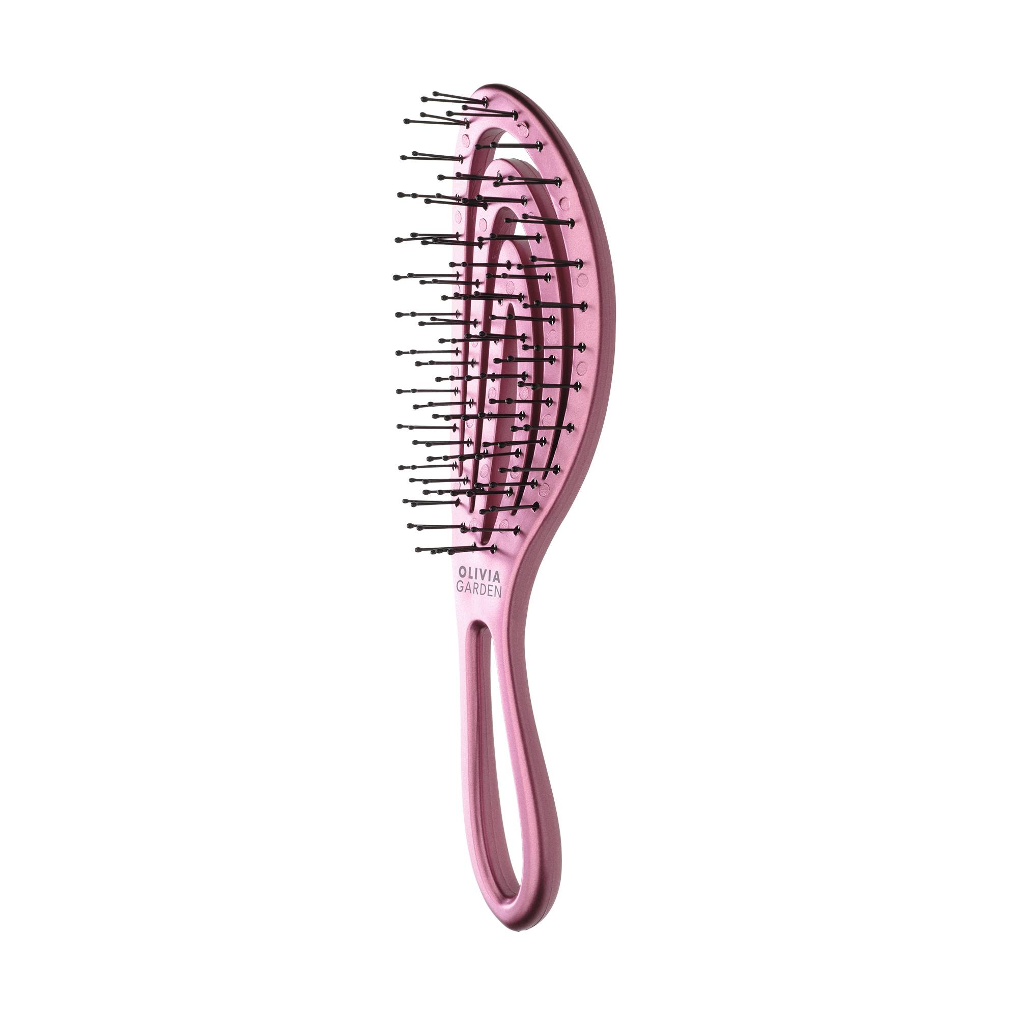 Brosse démêlante Holiday Iced - Berry de la marque Olivia Garden - 1