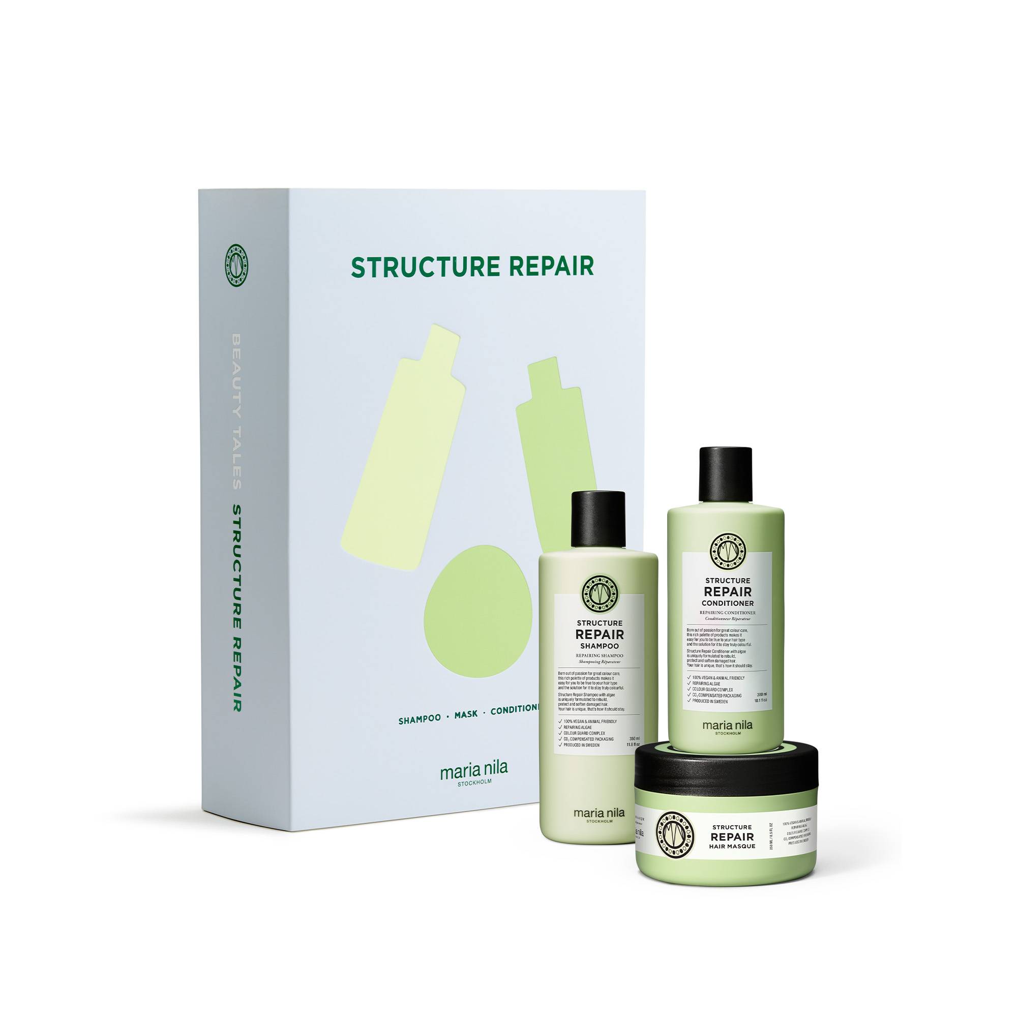 Coffret beauté réparateur Structure Repair de la marque Maria Nila - 1