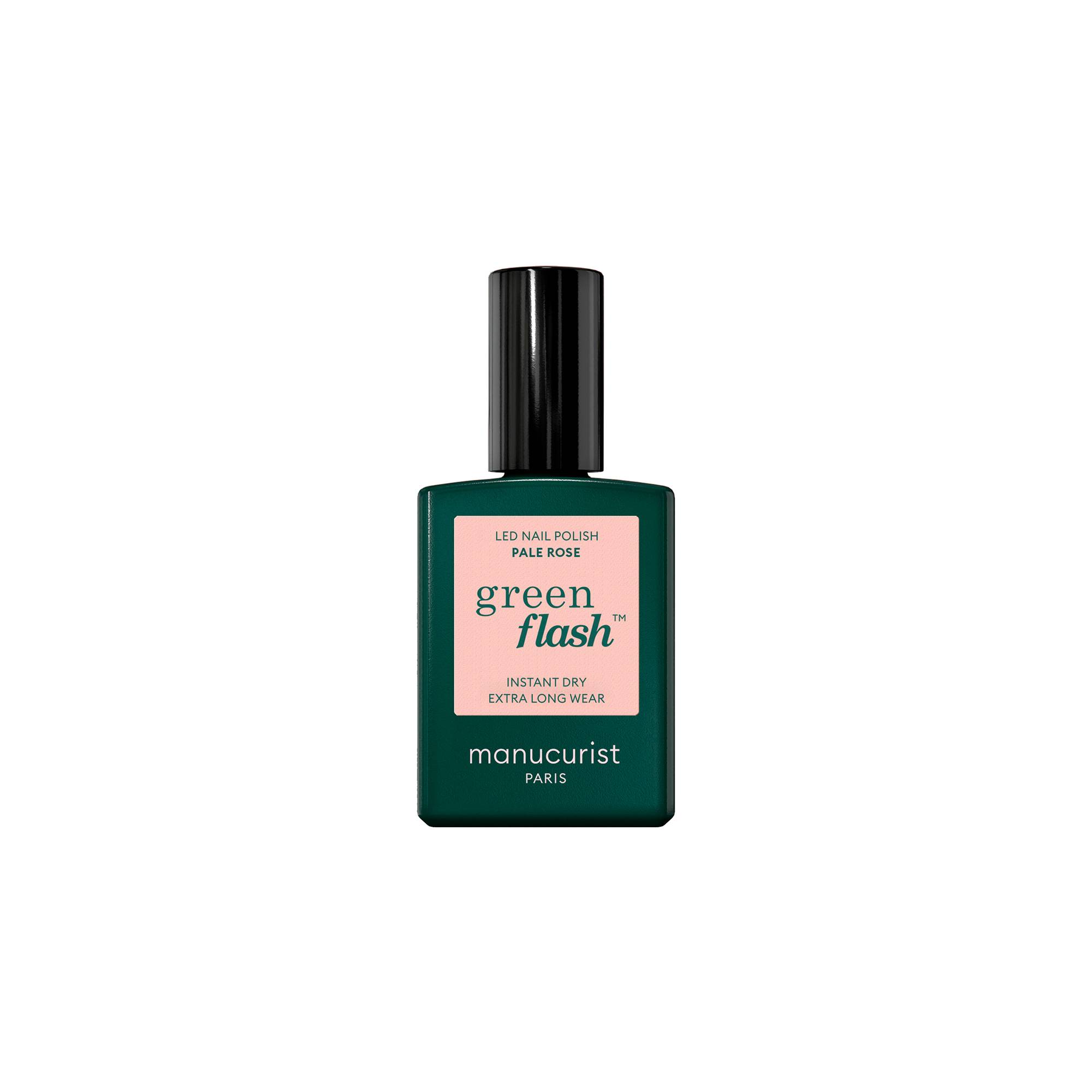 Vernis semi-permanent Green Flash™ Pale Rose de la marque Manucurist Contenance 15ml - 1