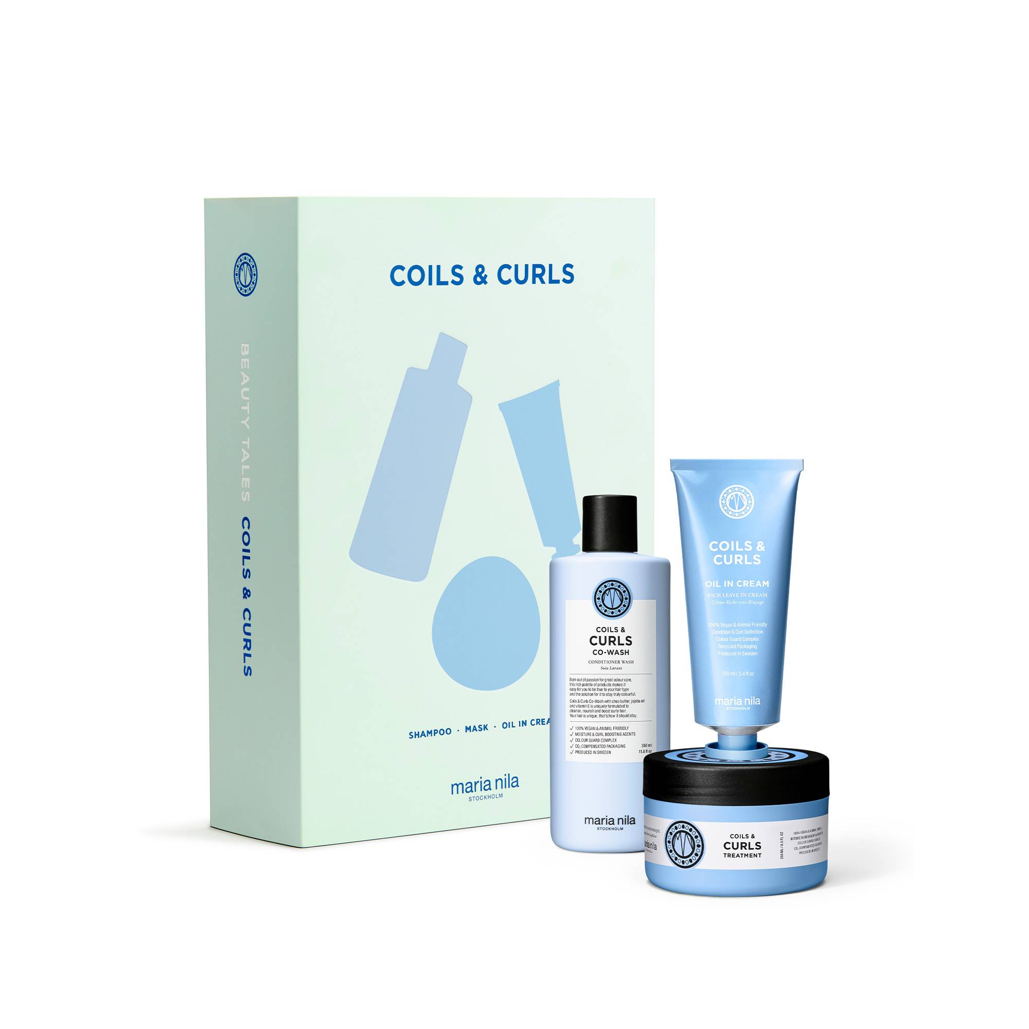 Coffret beauté nourrissant Coils & Curls de la marque Maria Nila - 1