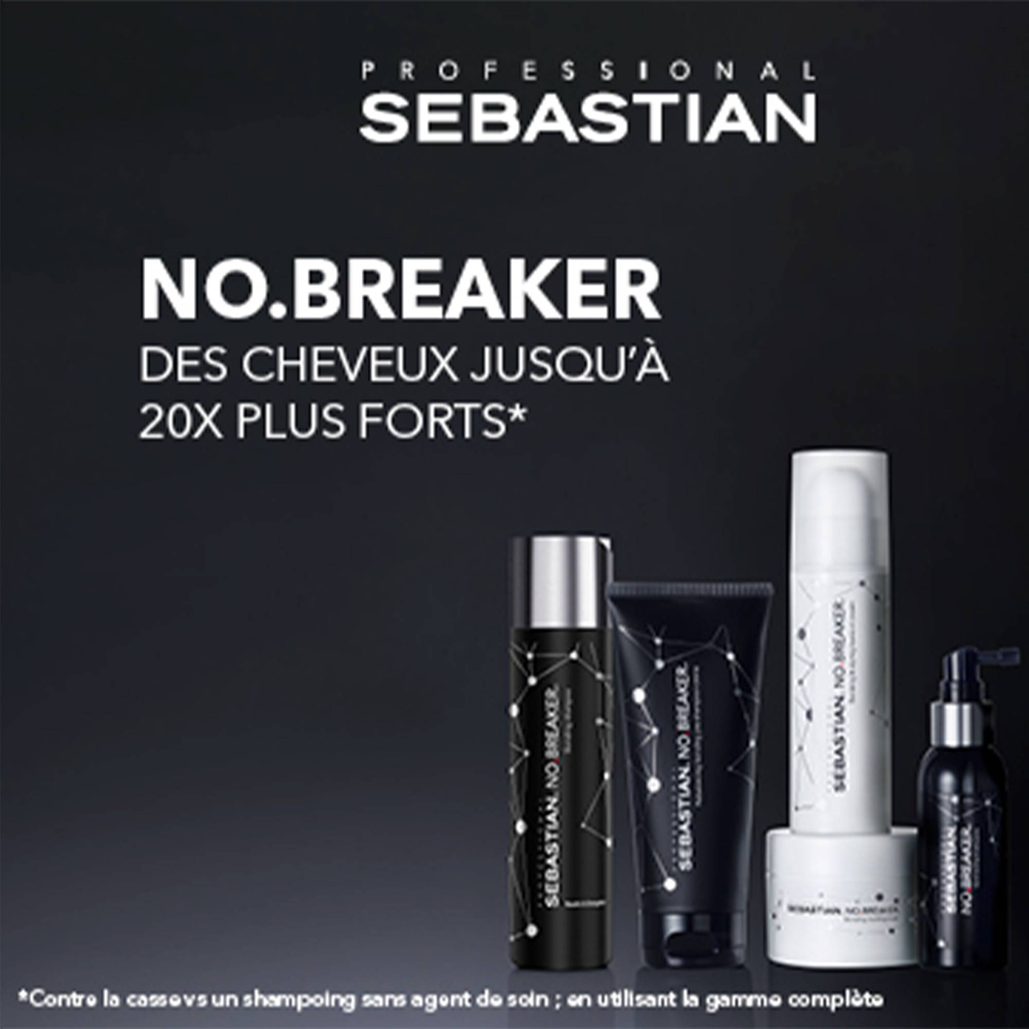 Coffret professionnel anti-casse et réparation NO.BREAKER de la marque Sebastian Professional Contenance 400ml - 5