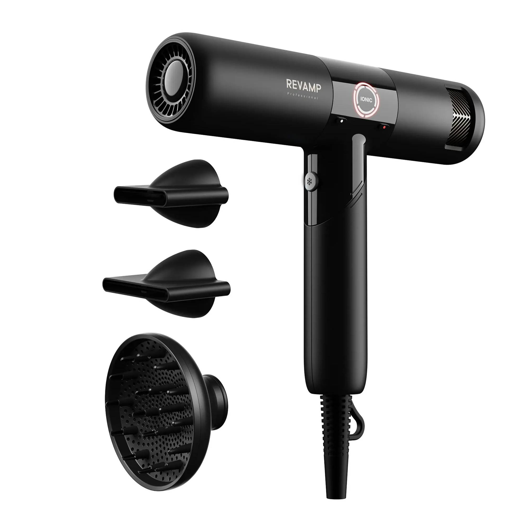 Sèche-cheveux pliable ionique Progloss™ - Enigma Revelation de la marque Revamp Professional Contenance 500ml - 1