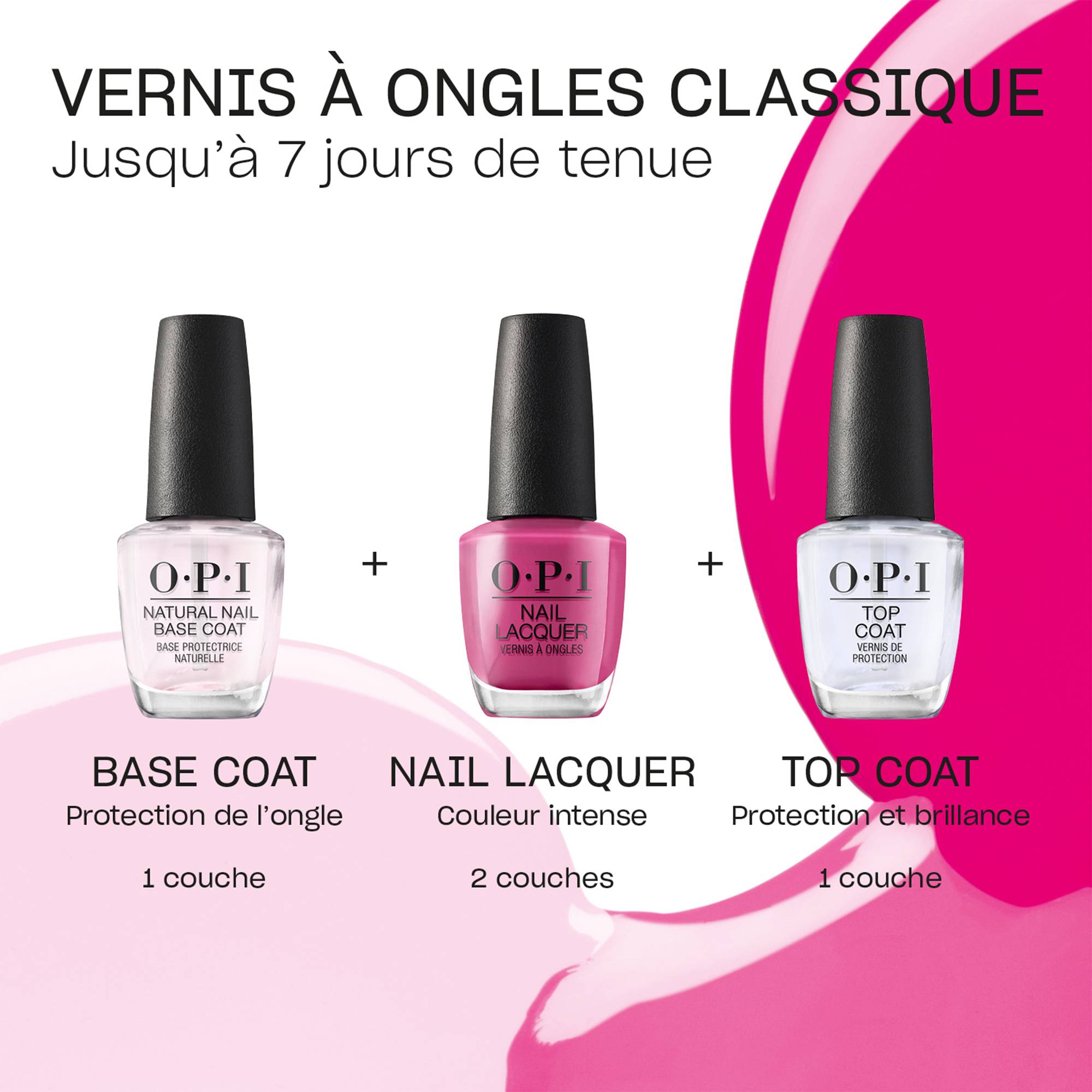 Vernis à ongles Nail Laquer Peppermint Bark and Bite de la marque OPI Contenance 15ml - 4