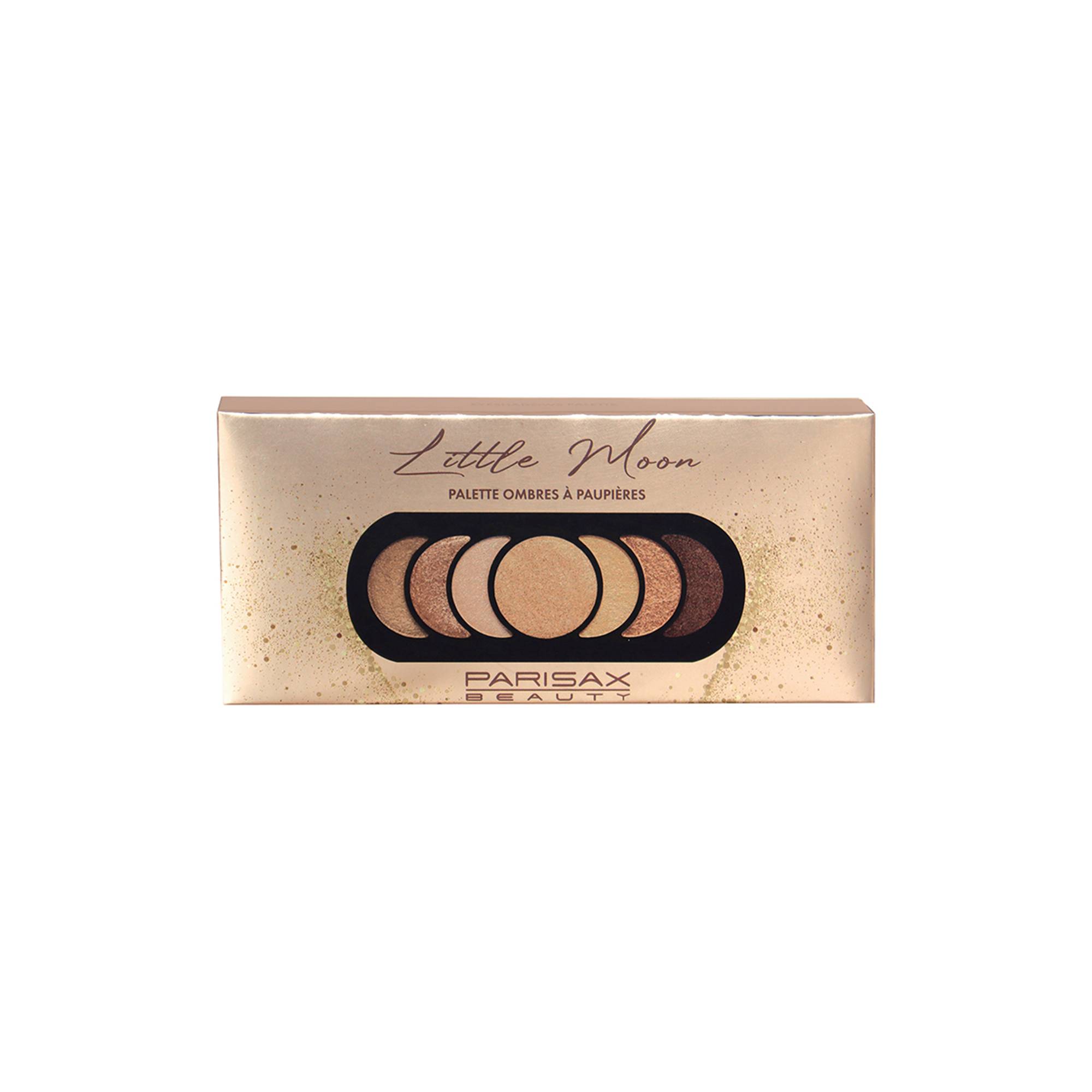 Palette fards à paupières Little Moon - Nude Brown de la marque Parisax Contenance 40g - 1