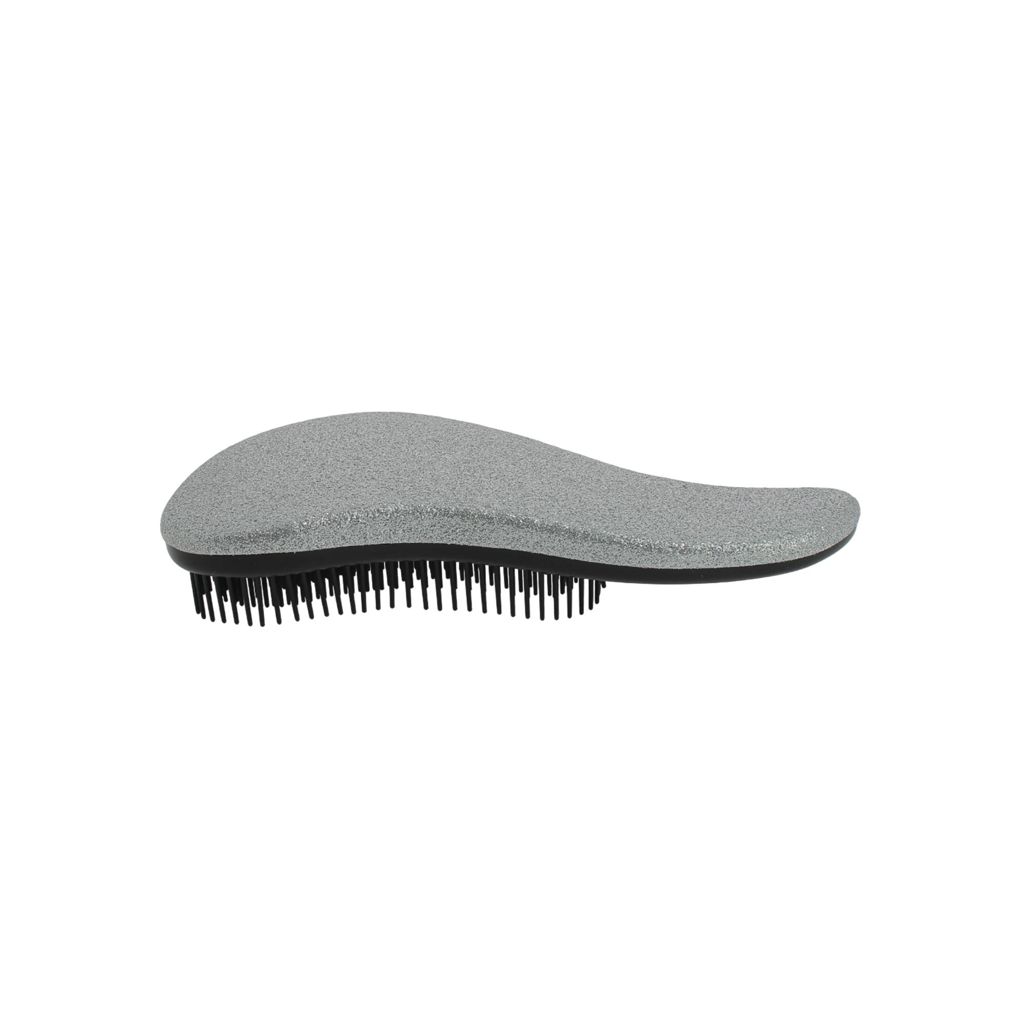 Brosse démêlante à paillettes Silver de la marque Coiffeo - 1