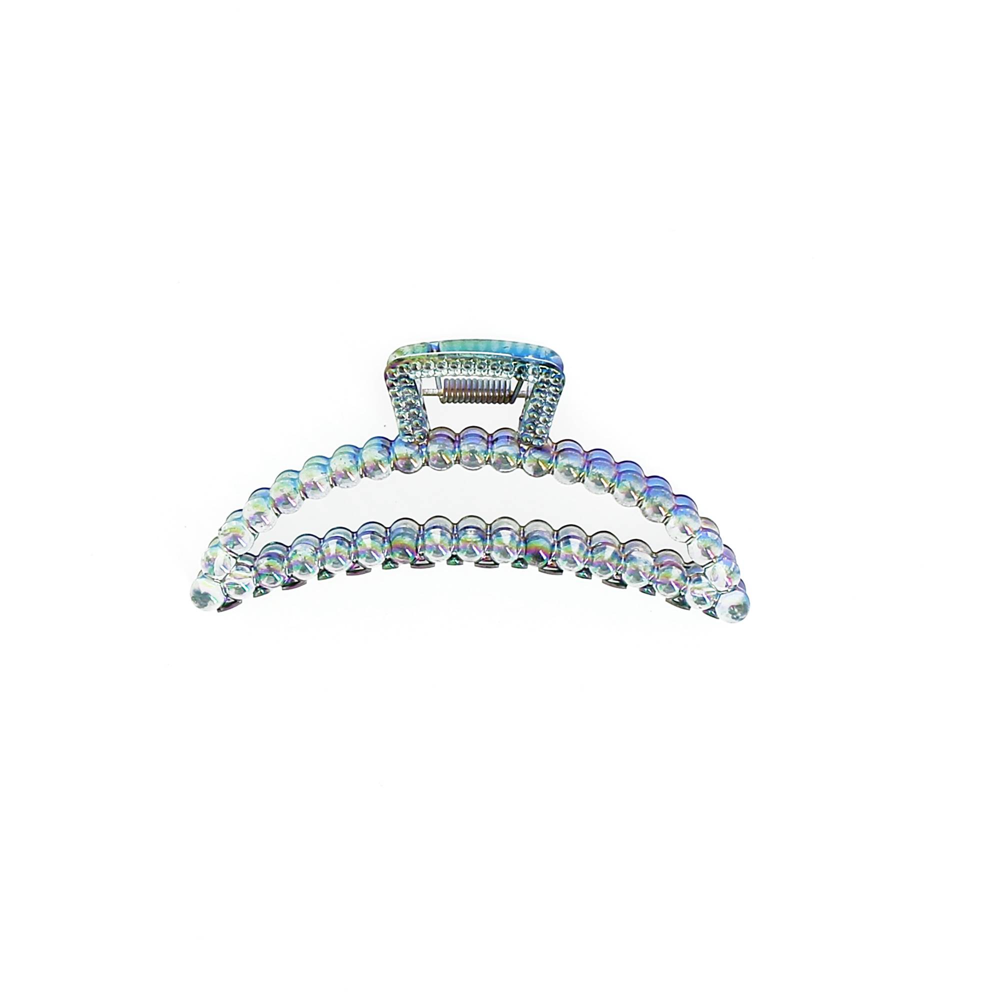 Barrette Holographique Grise de la marque Bleu Libellule - 1