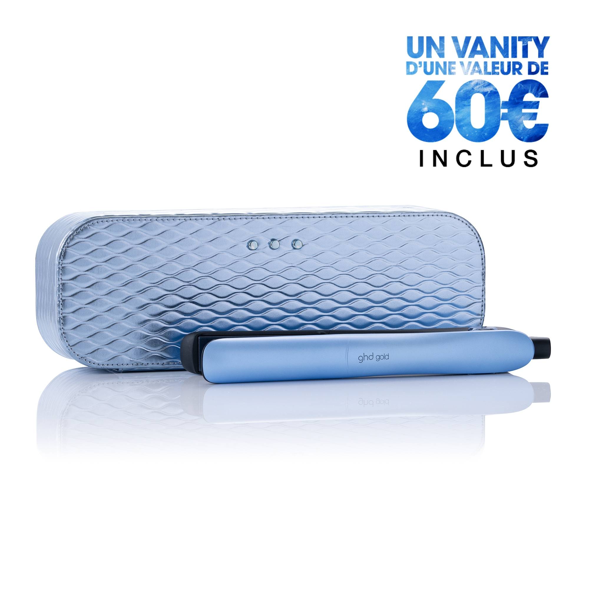 Coffret lisseur ghd gold - Collection édition limitée Iced Luxe bleu glacier de la marque ghd - 1