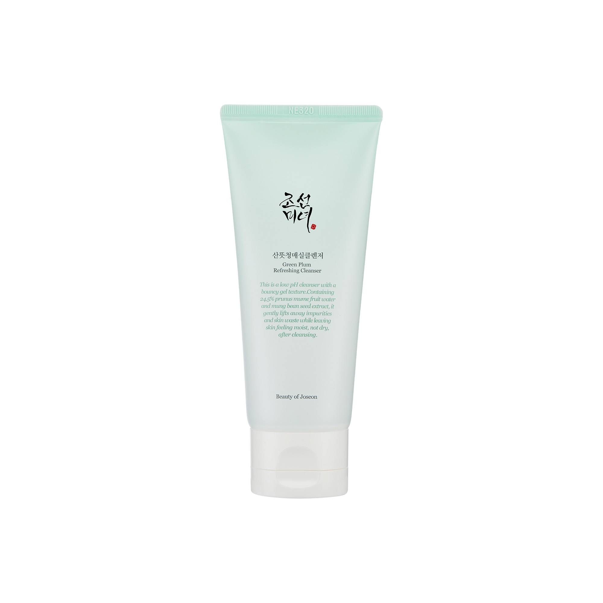 Gel Nettoyant Rafraîchissant Green Plum Refreshing Cleanser de la marque Beauty of Joseon Contenance 100ml - 1