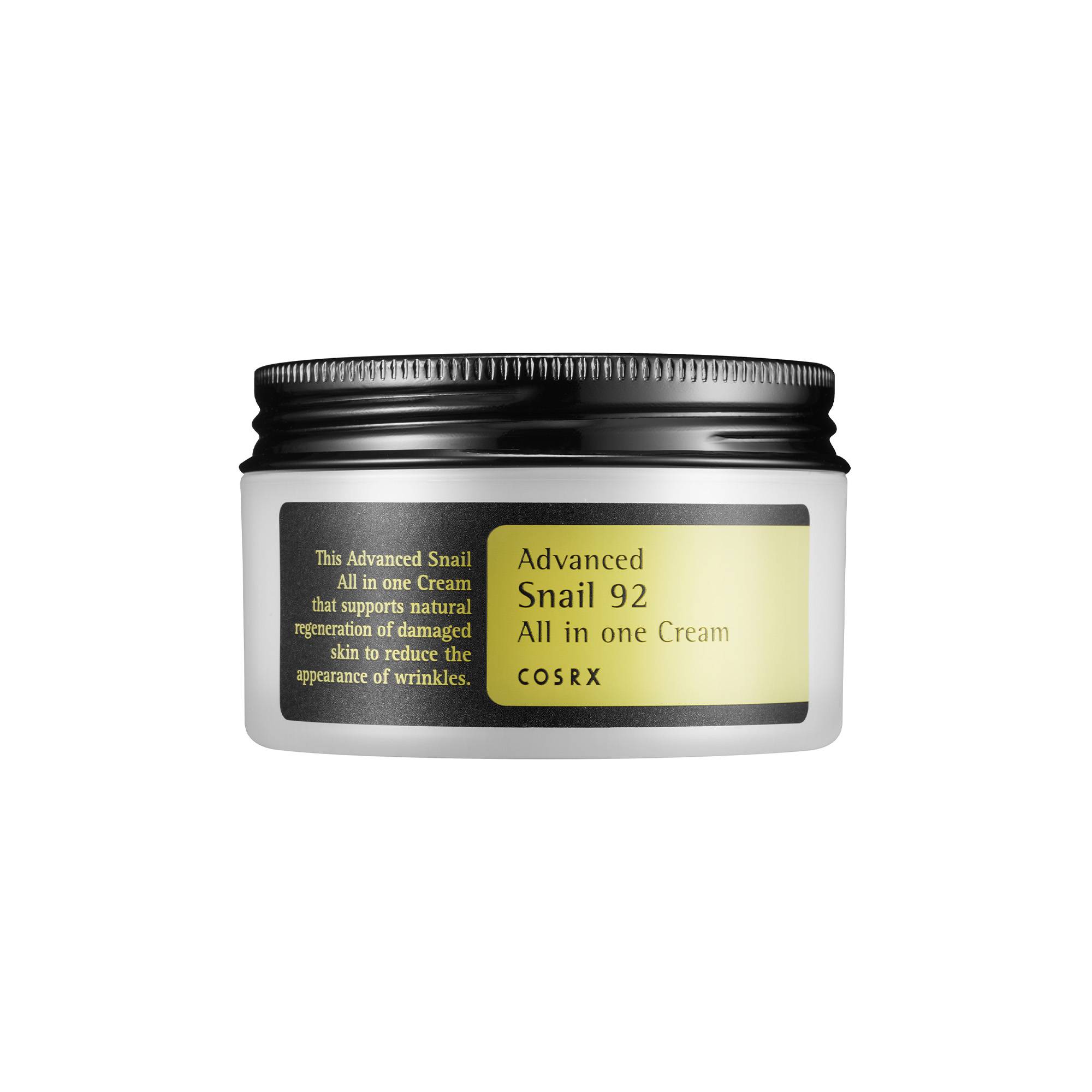 Crème hydratante réparatrice Advanced Snail 92 All-In-One de la marque Cosrx Contenance 100ml - 1