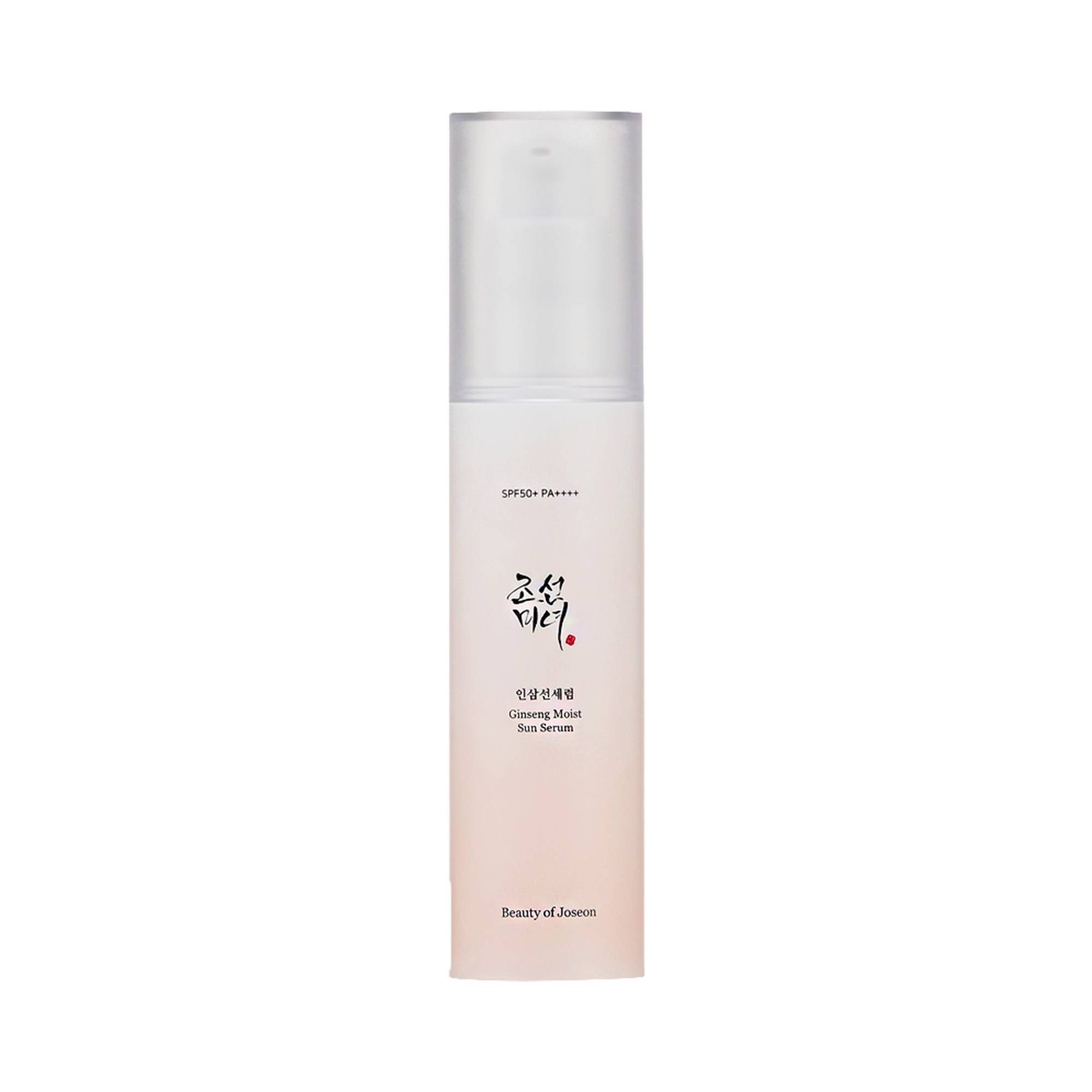 Sérum Solaire Hydratant SPF 50+ Ginseng Moist Sun Serum de la marque Beauty of Joseon Contenance 50ml - 1