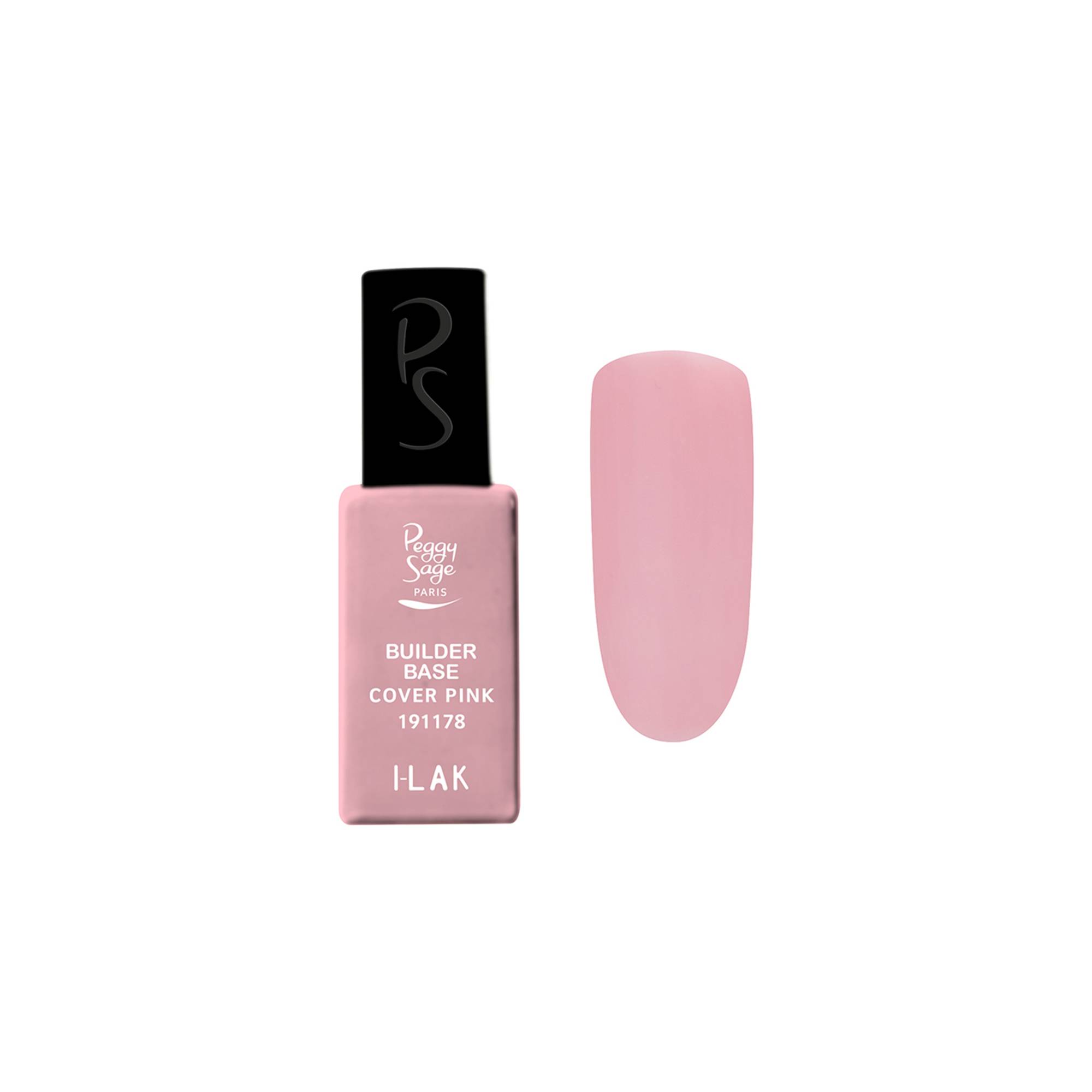 Base de construction I-LAK Builder base - Cover pink de la marque Peggy Sage Contenance 11ml - 1