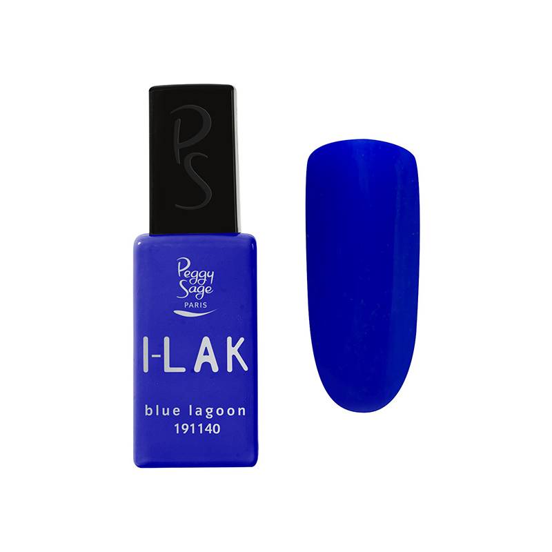 Vernis semi-permanent I-LAK - Blue lagoon de la marque Peggy Sage Contenance 11ml - 1