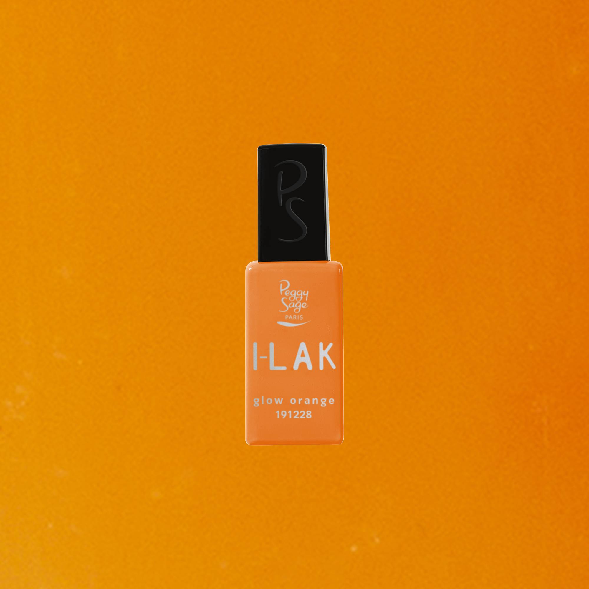 I-LAK soak off gel polish glow orange de la marque Peggy Sage Contenance 11ml - 1