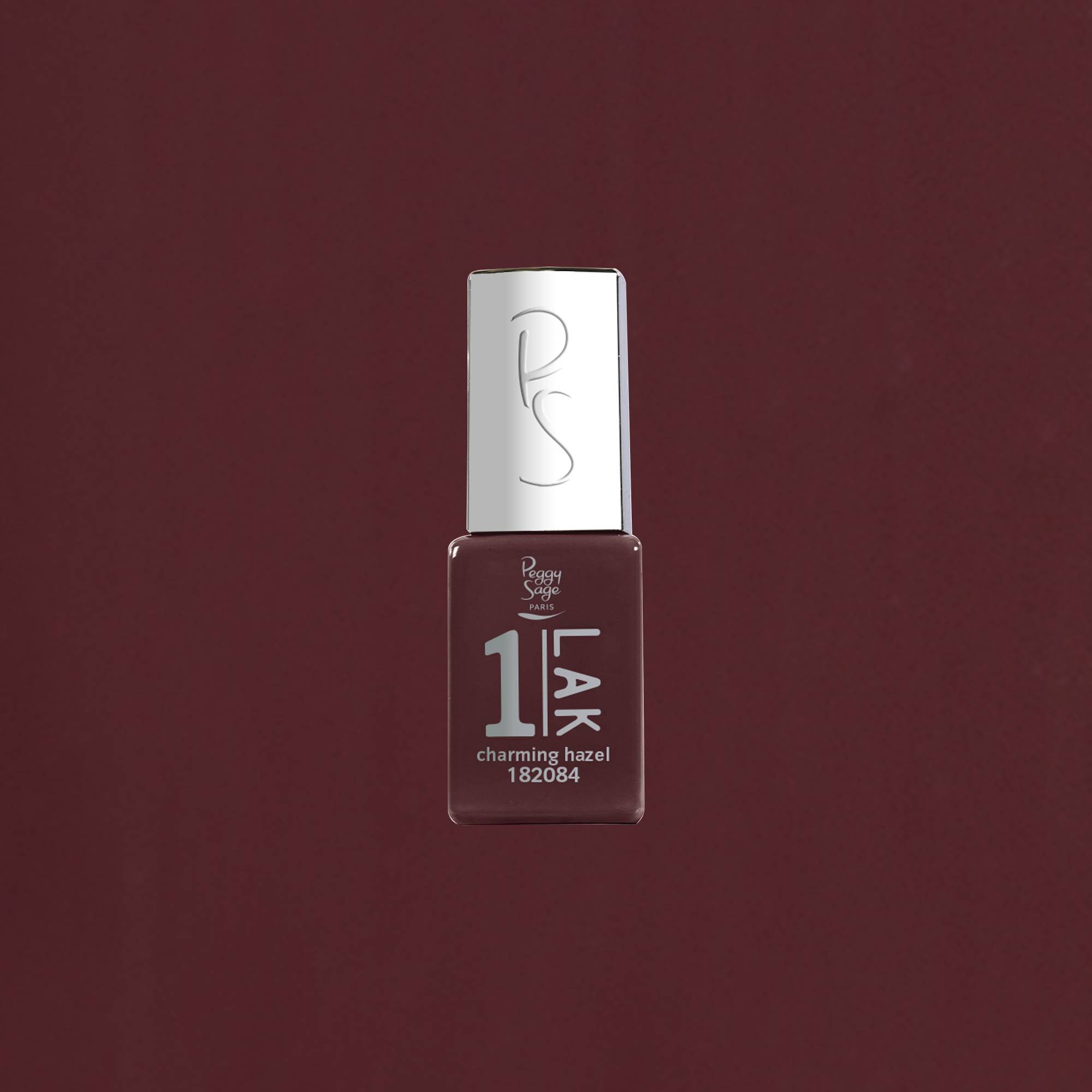 Mini vernis semi-permanent 1-LAK - Charming hazel de la marque Peggy Sage Contenance 5ml - 1