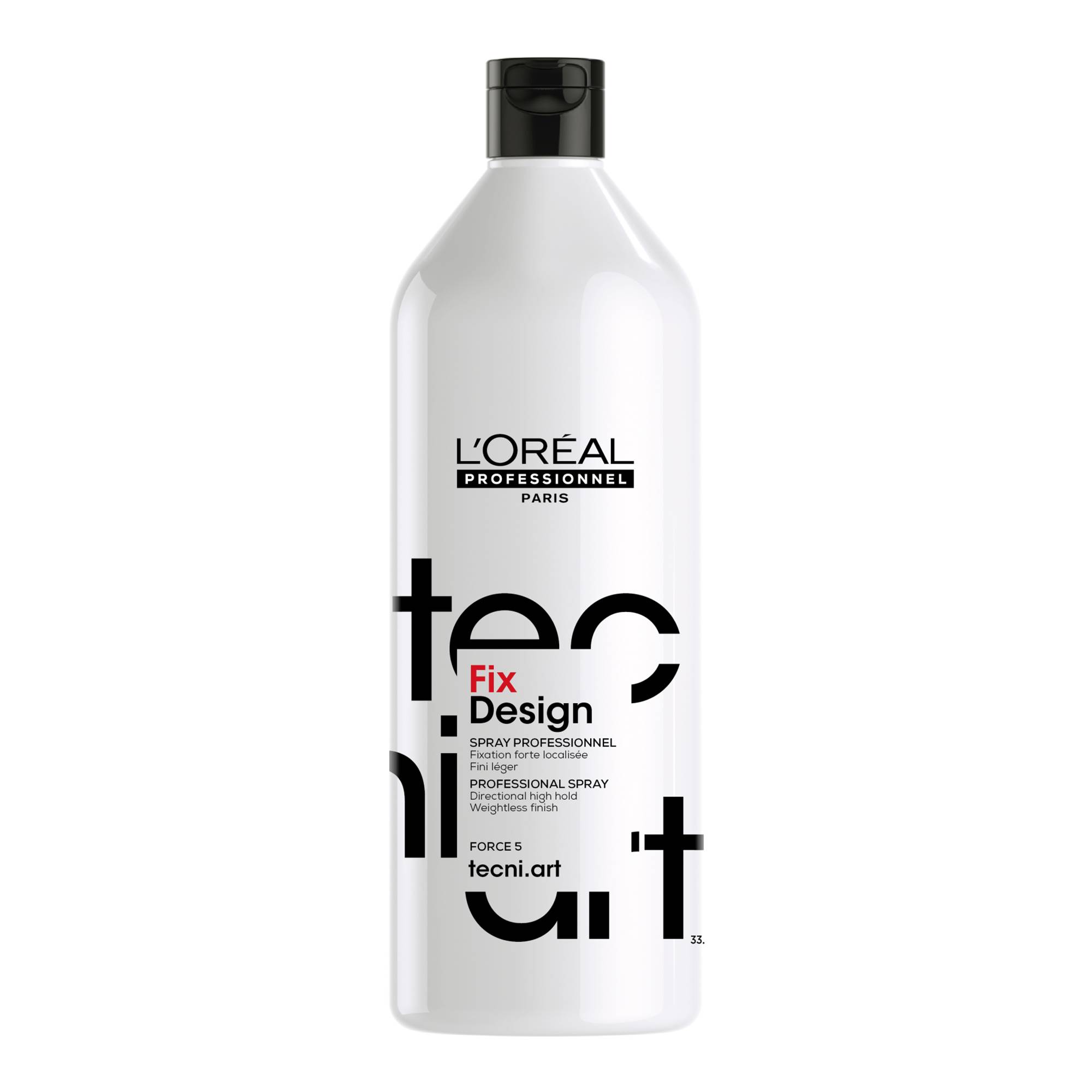 Recharge spray fixation Fix Design Tecni.Art de la marque L'Oréal Professionnel Contenance 1000ml - 1