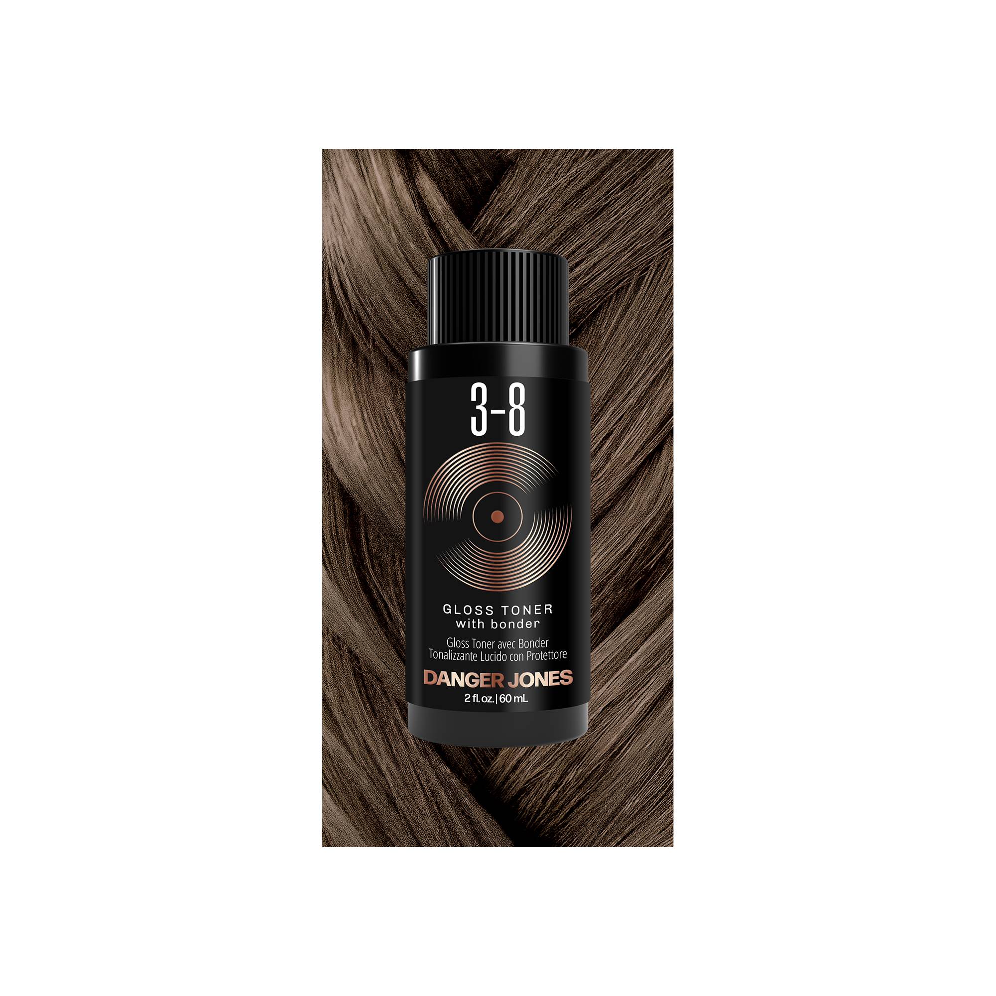 Gloss Toner 3-8 brown de la marque Danger Jones Contenance 60ml - 1