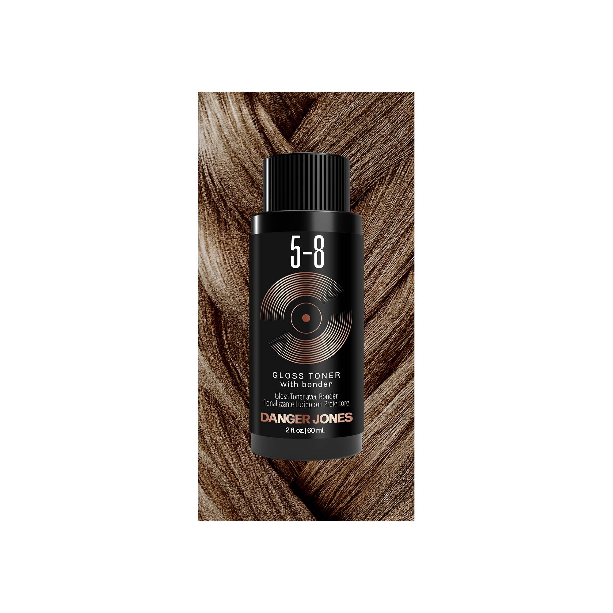 Gloss Toner 5-8 brown de la marque Danger Jones Contenance 60ml - 1