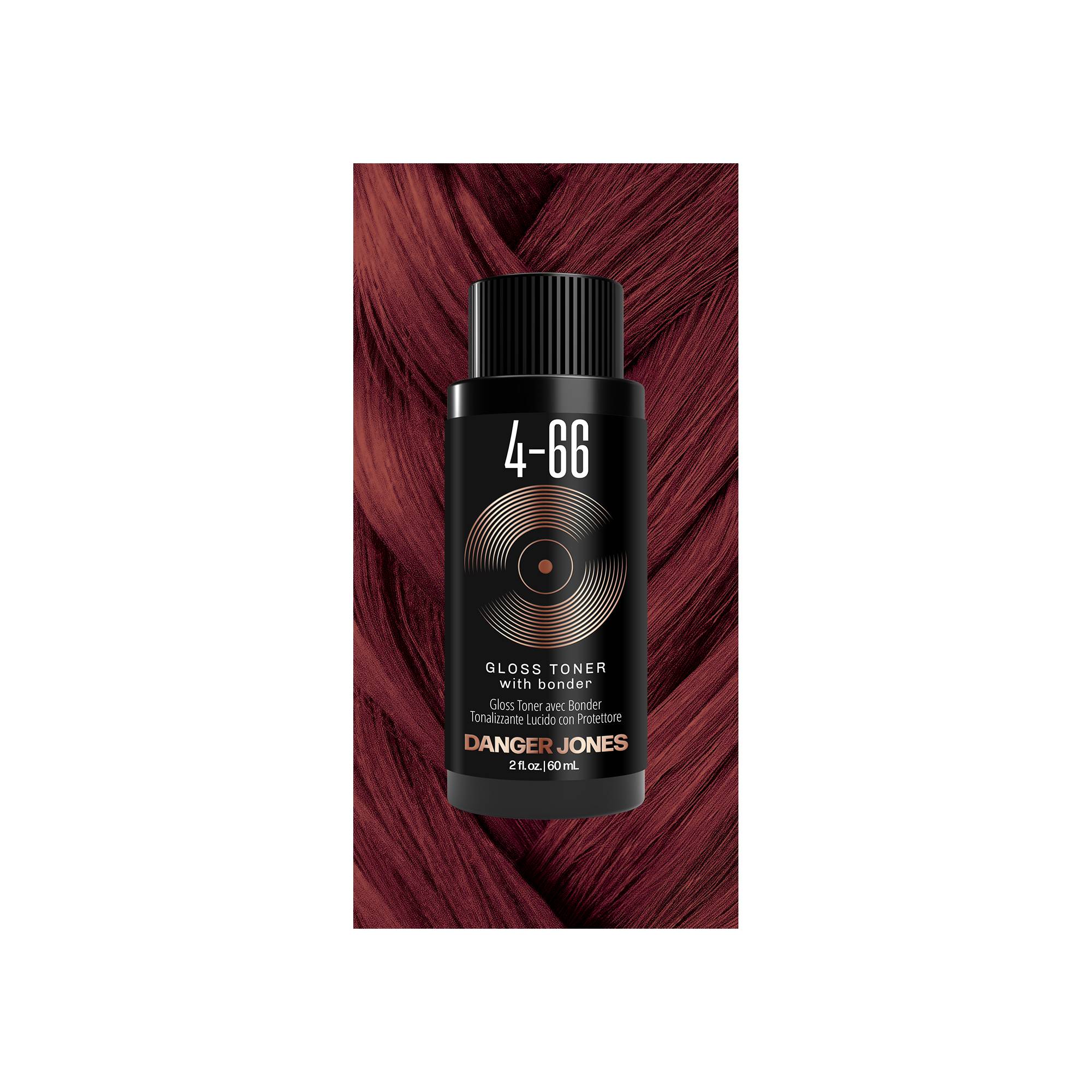 Gloss Toner 4-66 red red de la marque Danger Jones Contenance 60ml - 1