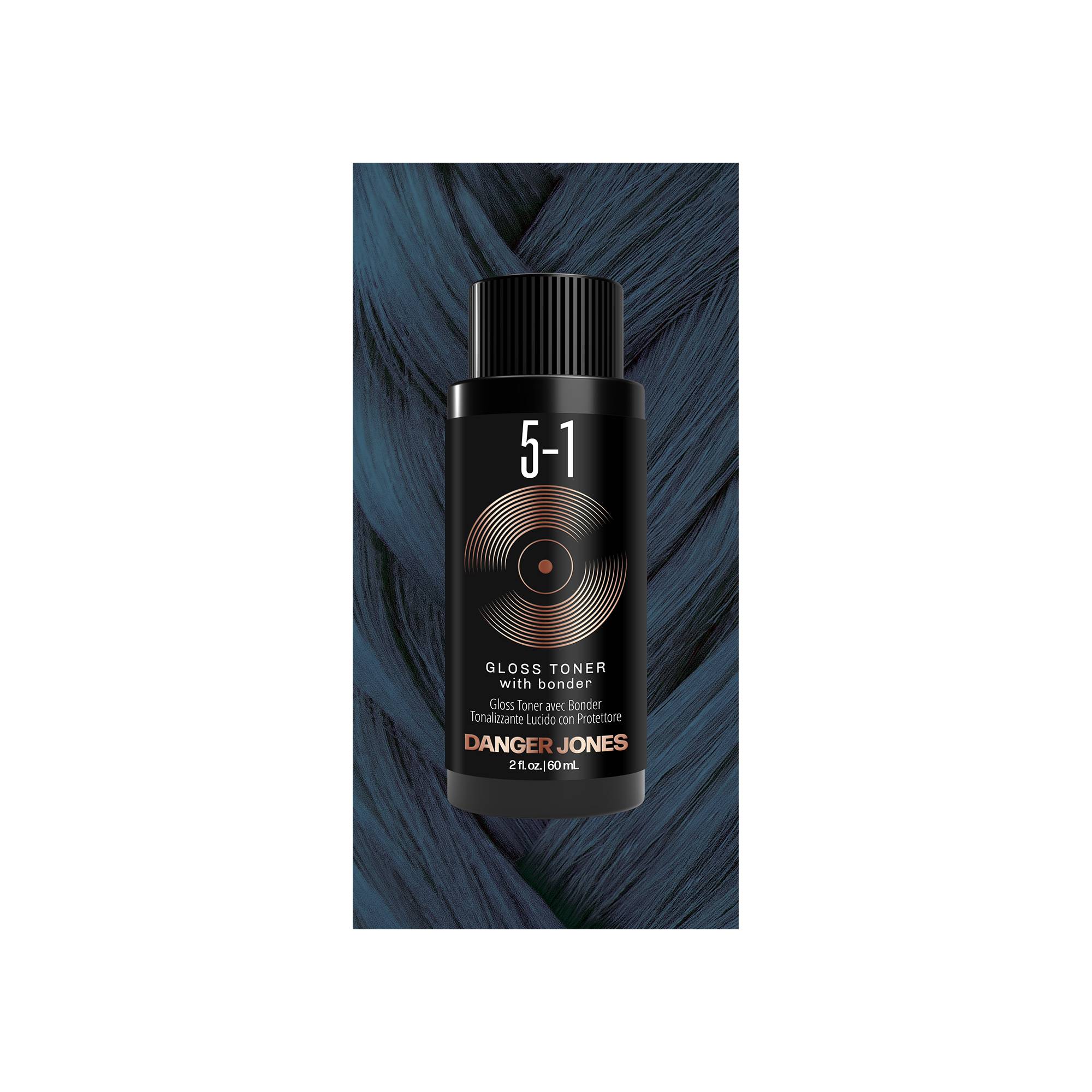 Gloss Toner 5-1 ash de la marque Danger Jones Contenance 60ml - 1