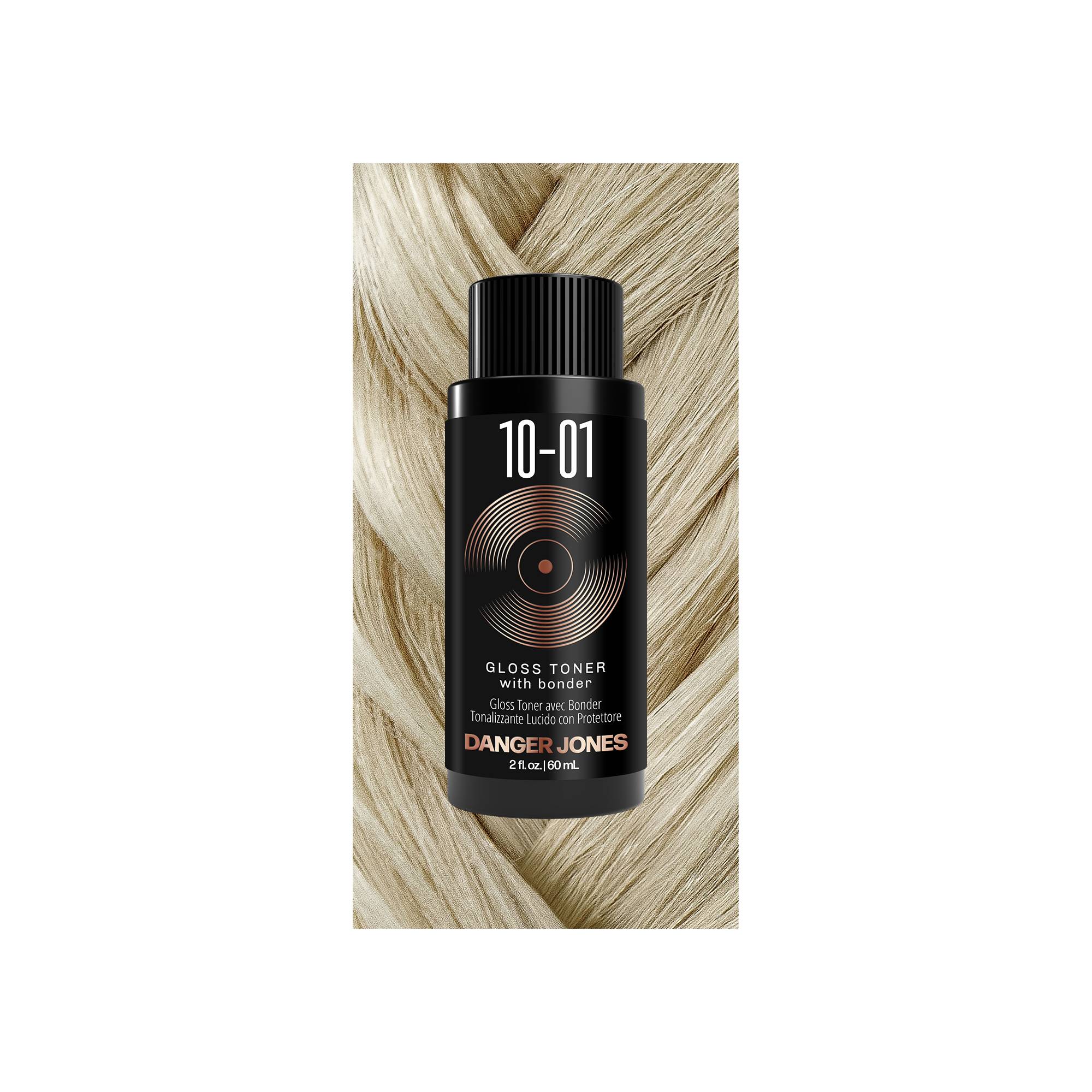 Gloss Toner 10-01 natural ash de la marque Danger Jones Contenance 60ml - 1