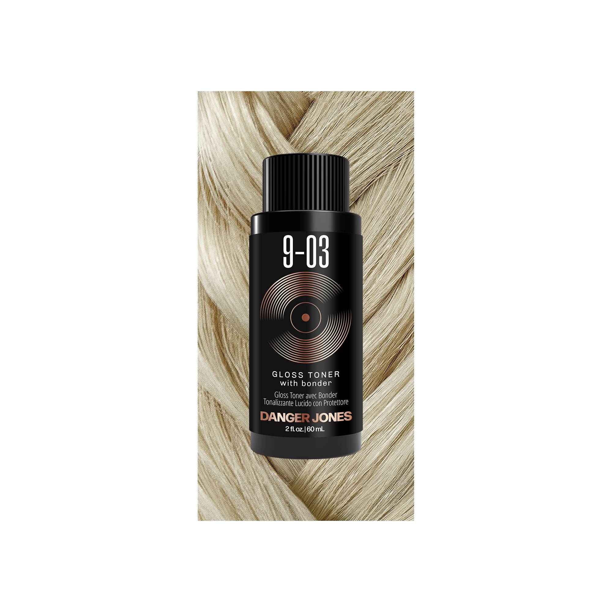 Gloss Toner 9-03 natural gold de la marque Danger Jones Contenance 60ml - 1