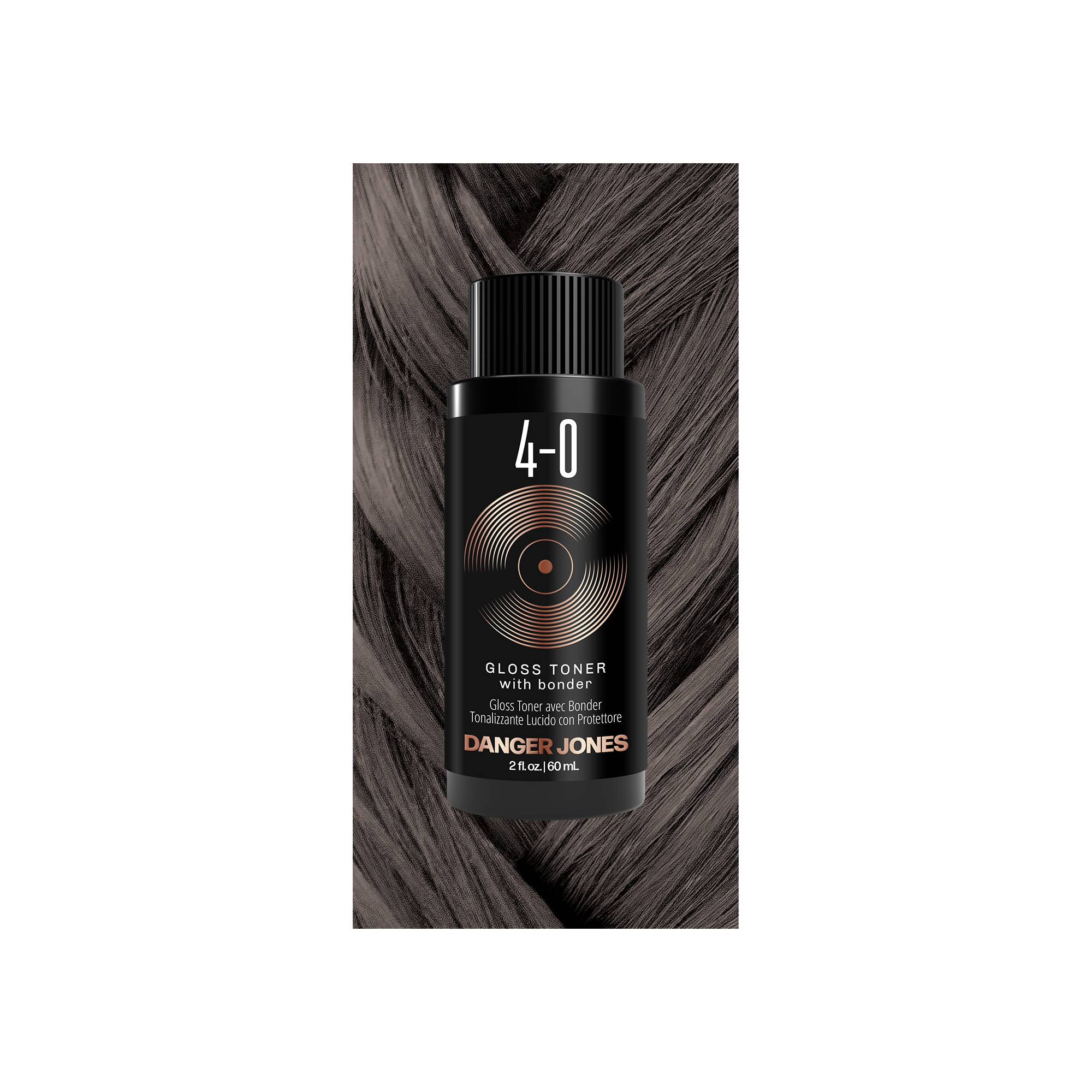 Gloss Toner 4-0 natural de la marque Danger Jones Contenance 60ml - 1