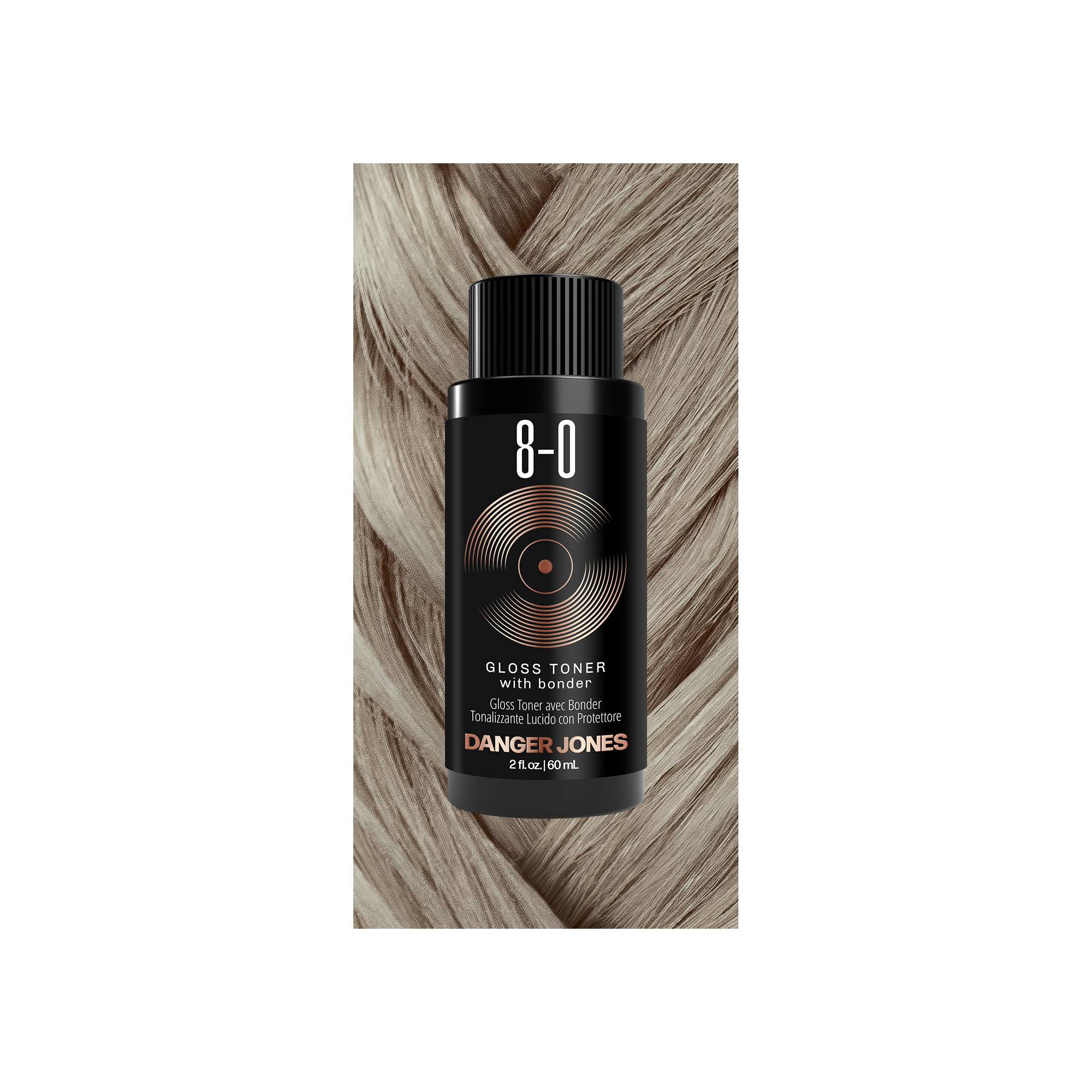 Gloss Toner 8-0 natural de la marque Danger Jones Contenance 60ml - 1