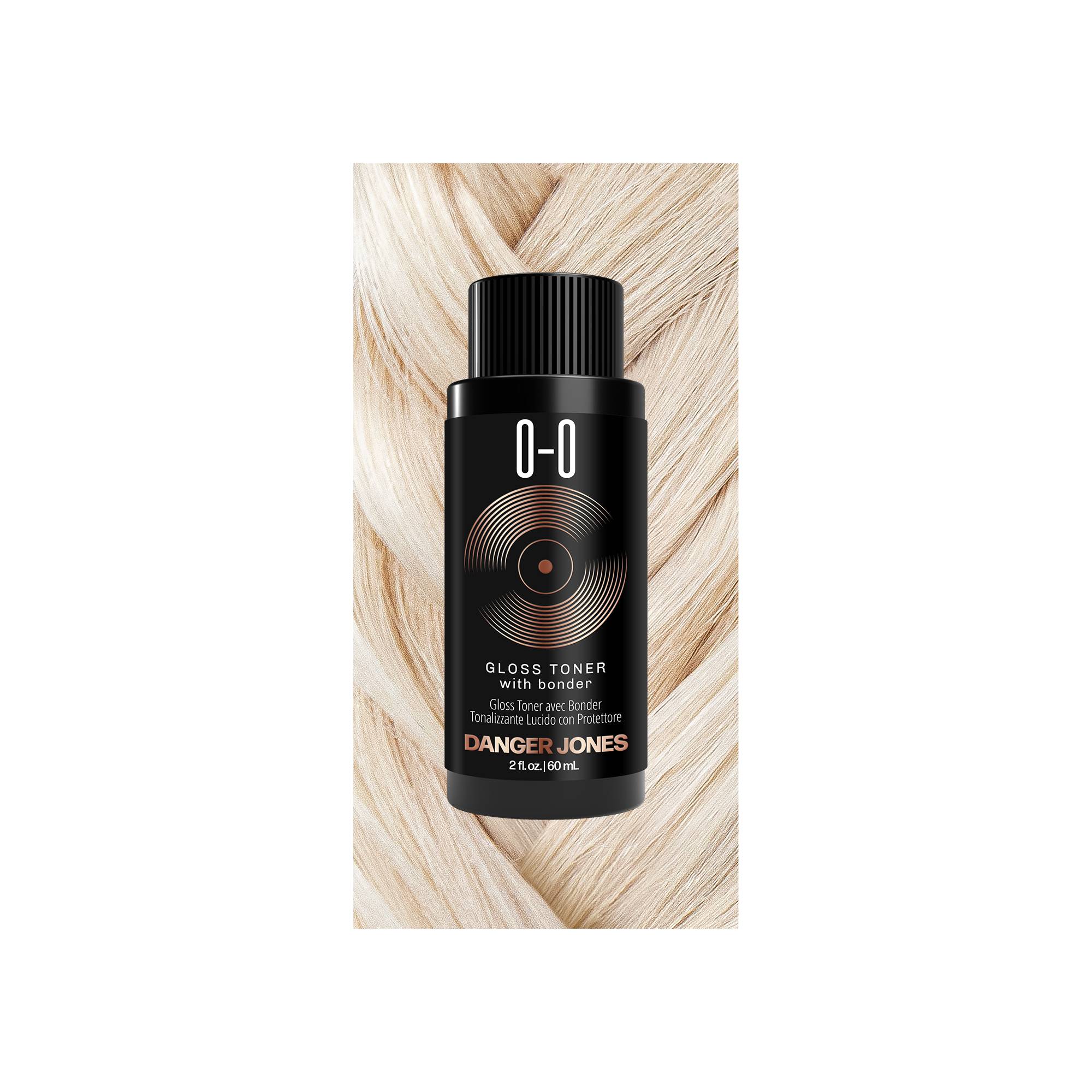 Gloss Toner 0-0 clear de la marque Danger Jones Contenance 60ml - 1