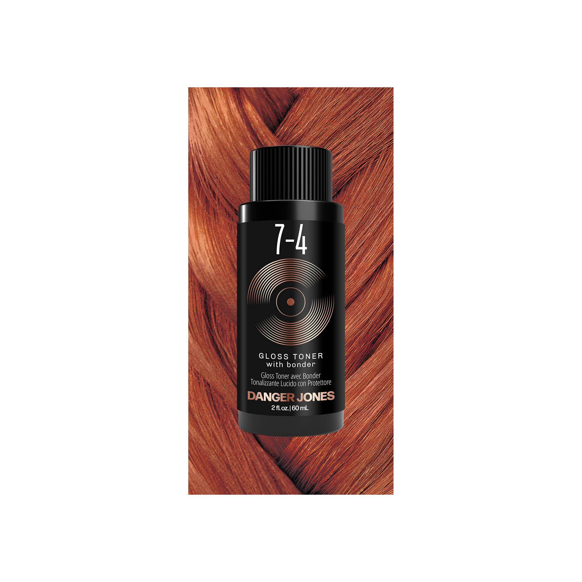 Gloss Toner 7-4 copper de la marque Danger Jones Contenance 60ml - 1