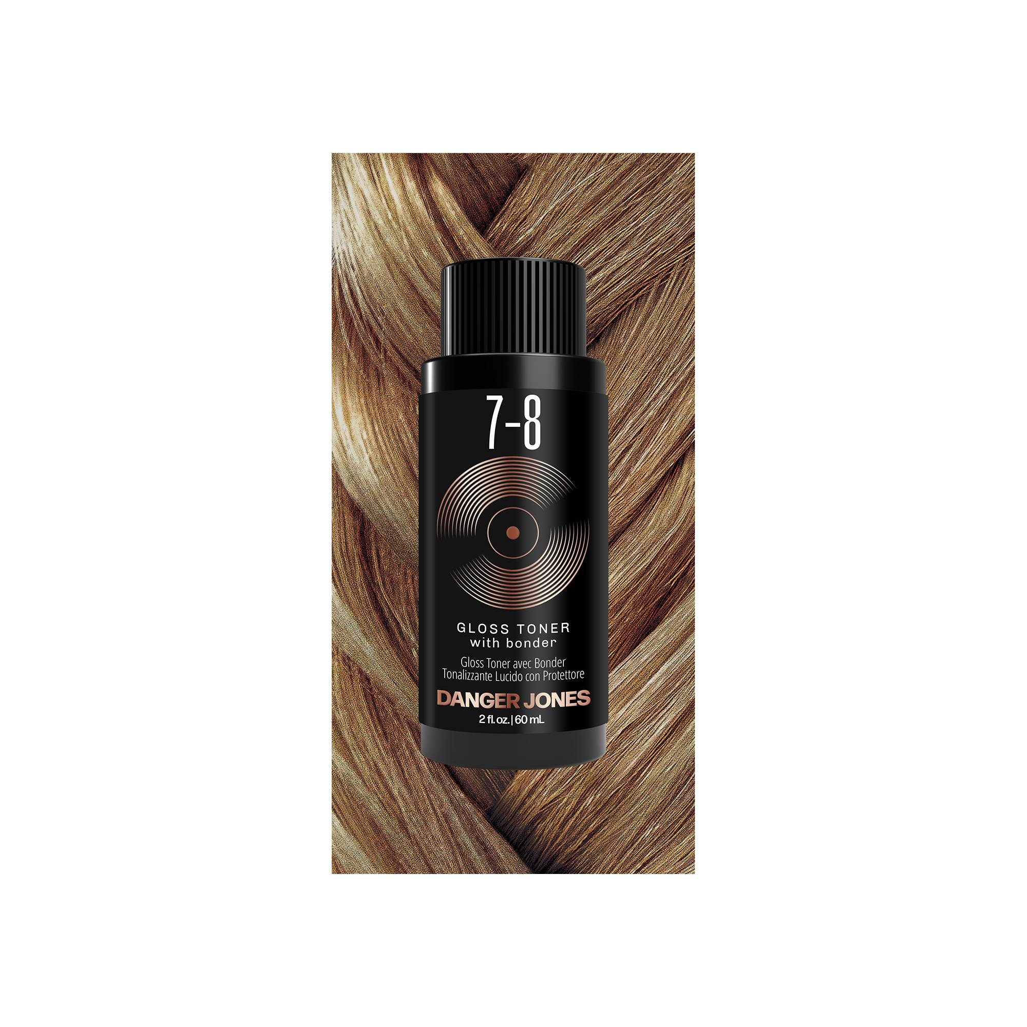 Gloss Toner 7-8 brown de la marque Danger Jones Contenance 60ml - 1