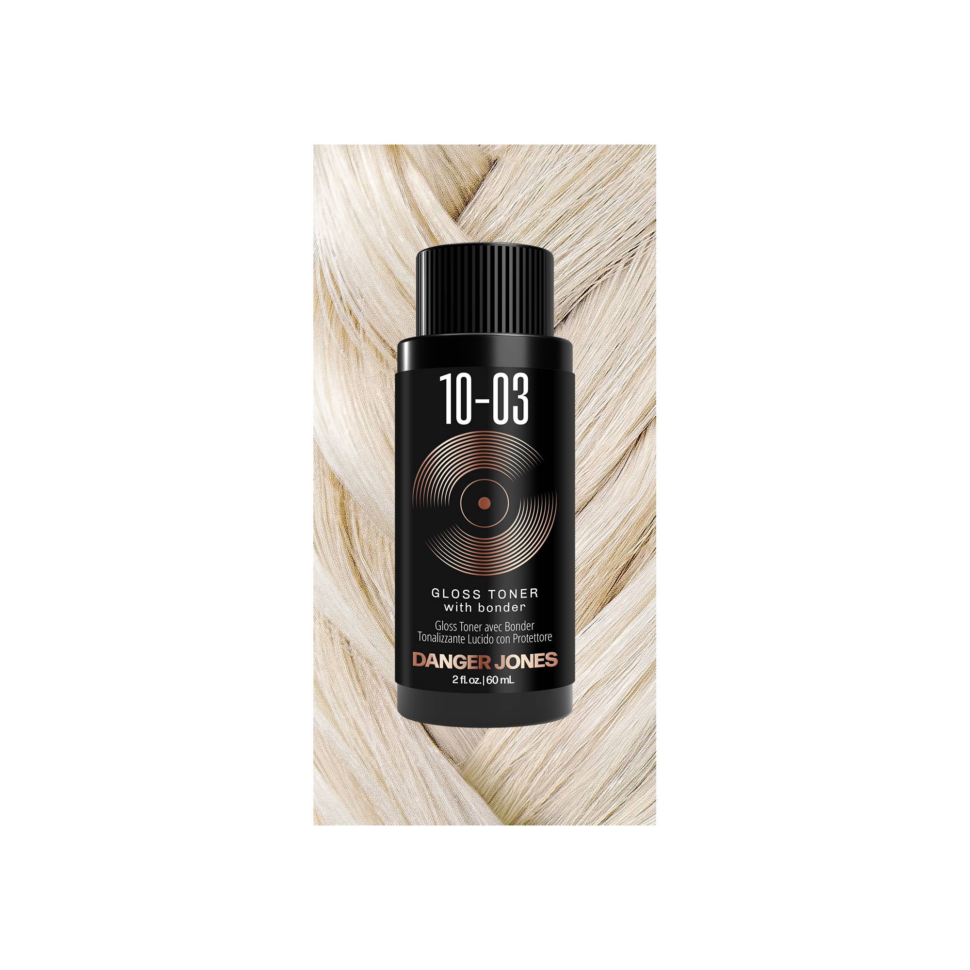 Gloss Toner 10-03 natural gold de la marque Danger Jones Contenance 60ml - 1