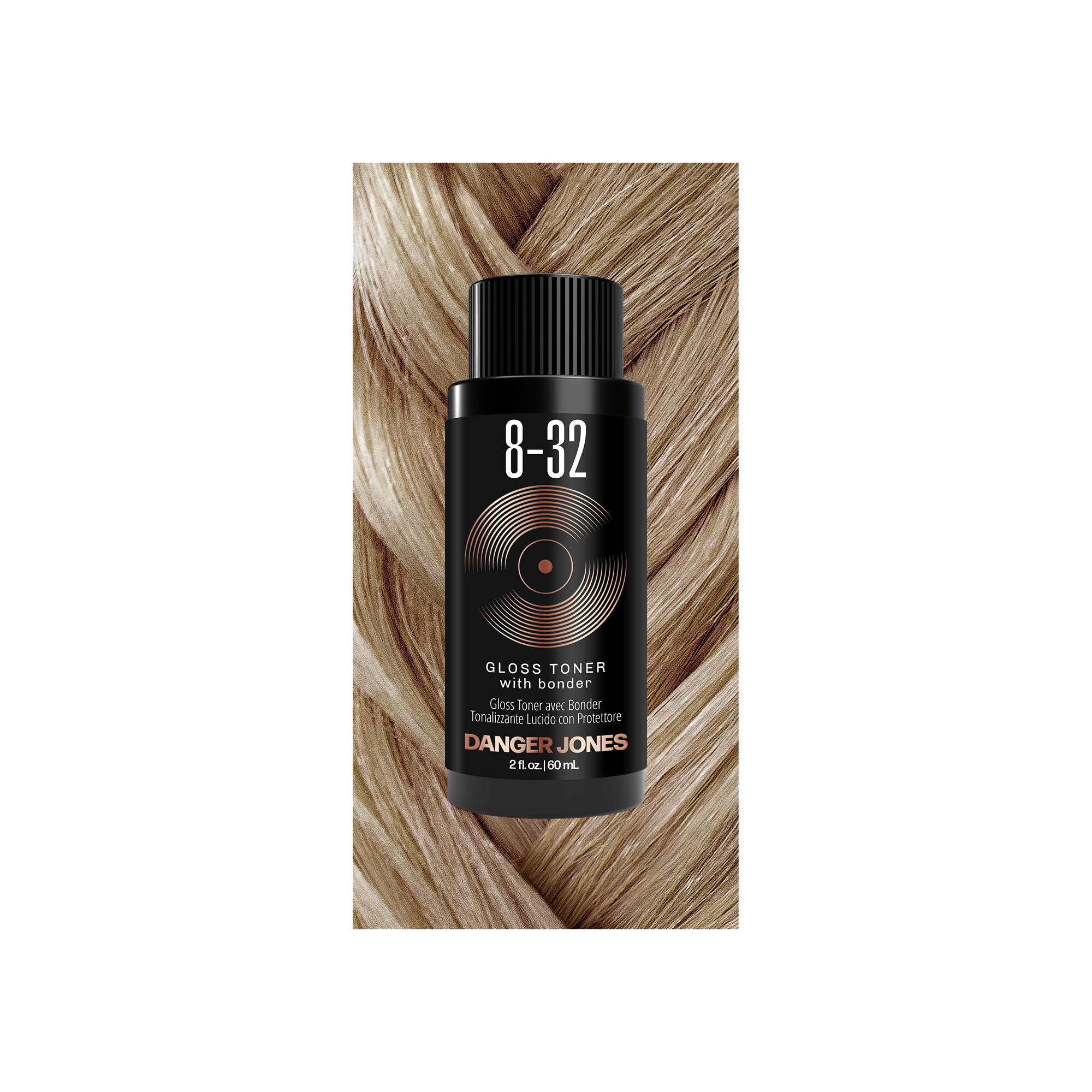Gloss Toner 8-32 gold violet de la marque Danger Jones Contenance 60ml - 1