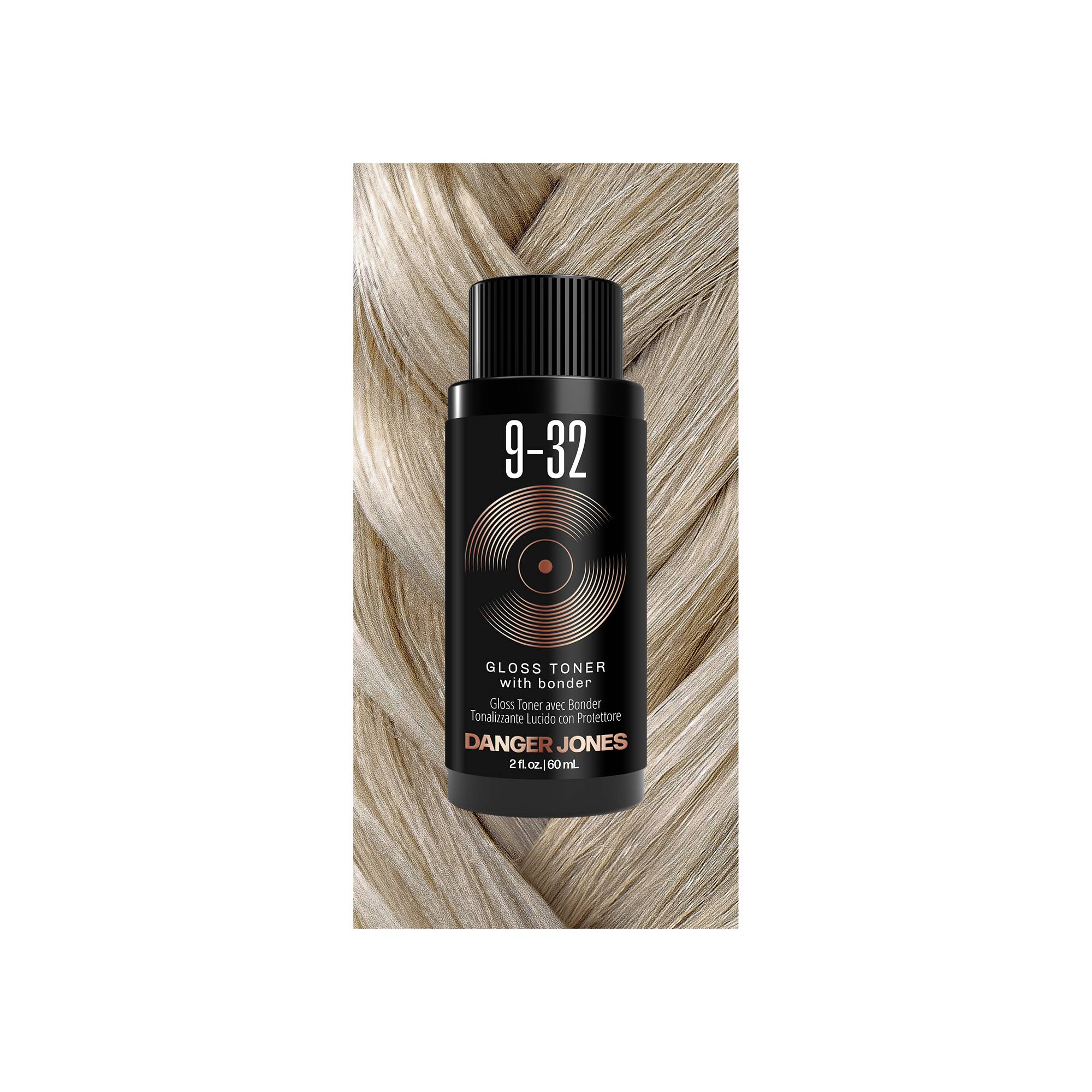 Gloss Toner 9-32 gold violet de la marque Danger Jones Contenance 60ml - 1