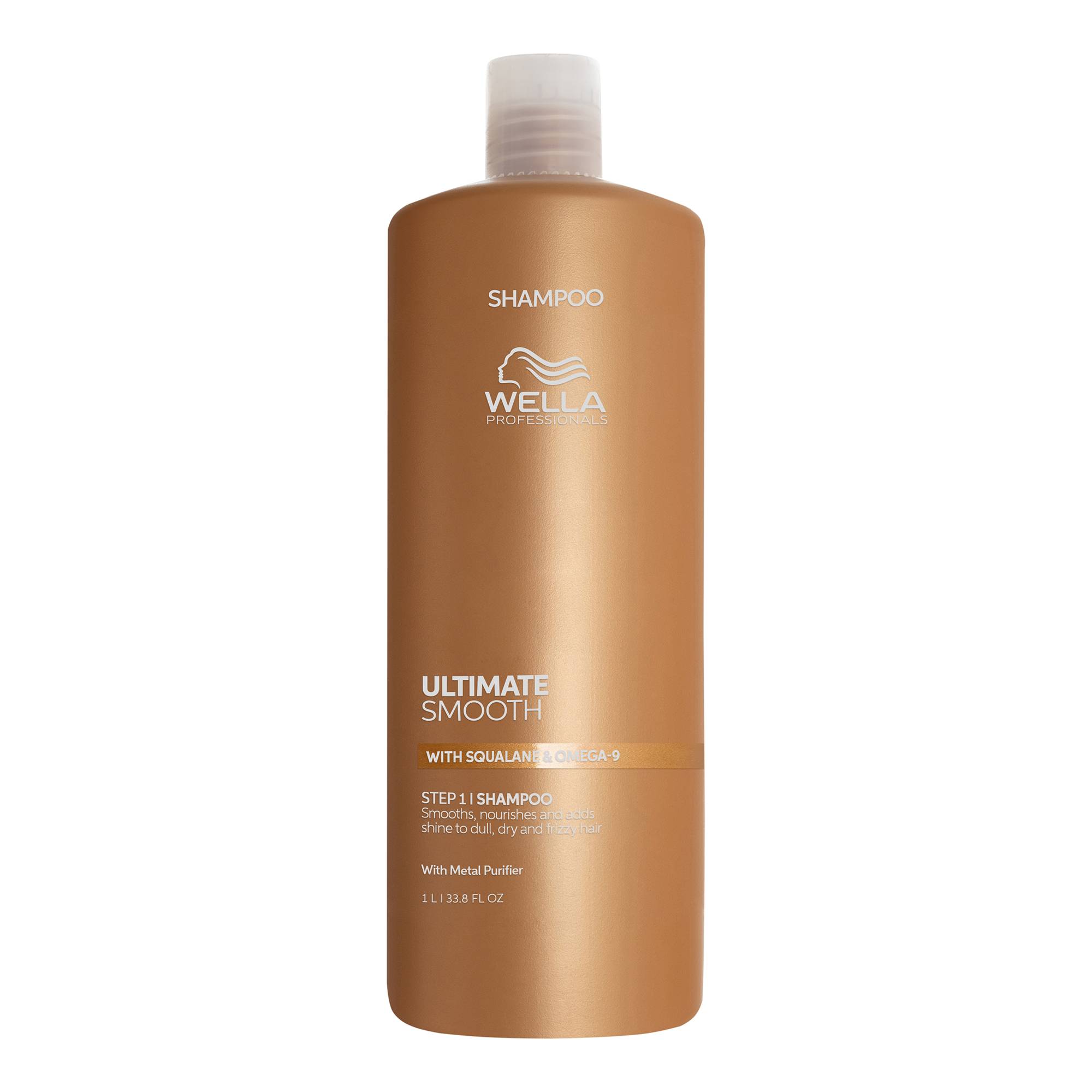 Shampoing Ultimate Smooth de la marque Wella Professionals Contenance 1000ml - 1