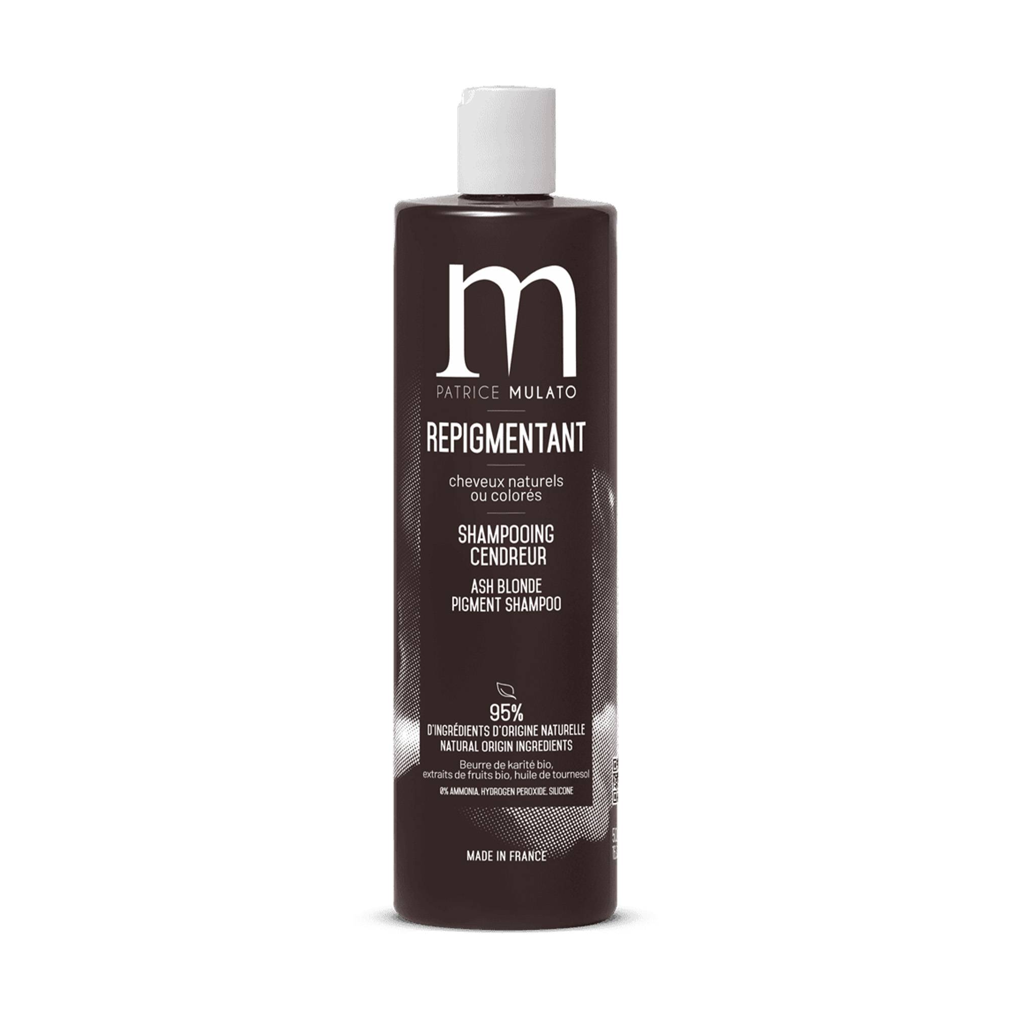 Shampoing Repigmentant Cendreur de la marque Mulato Contenance 500ml - 1