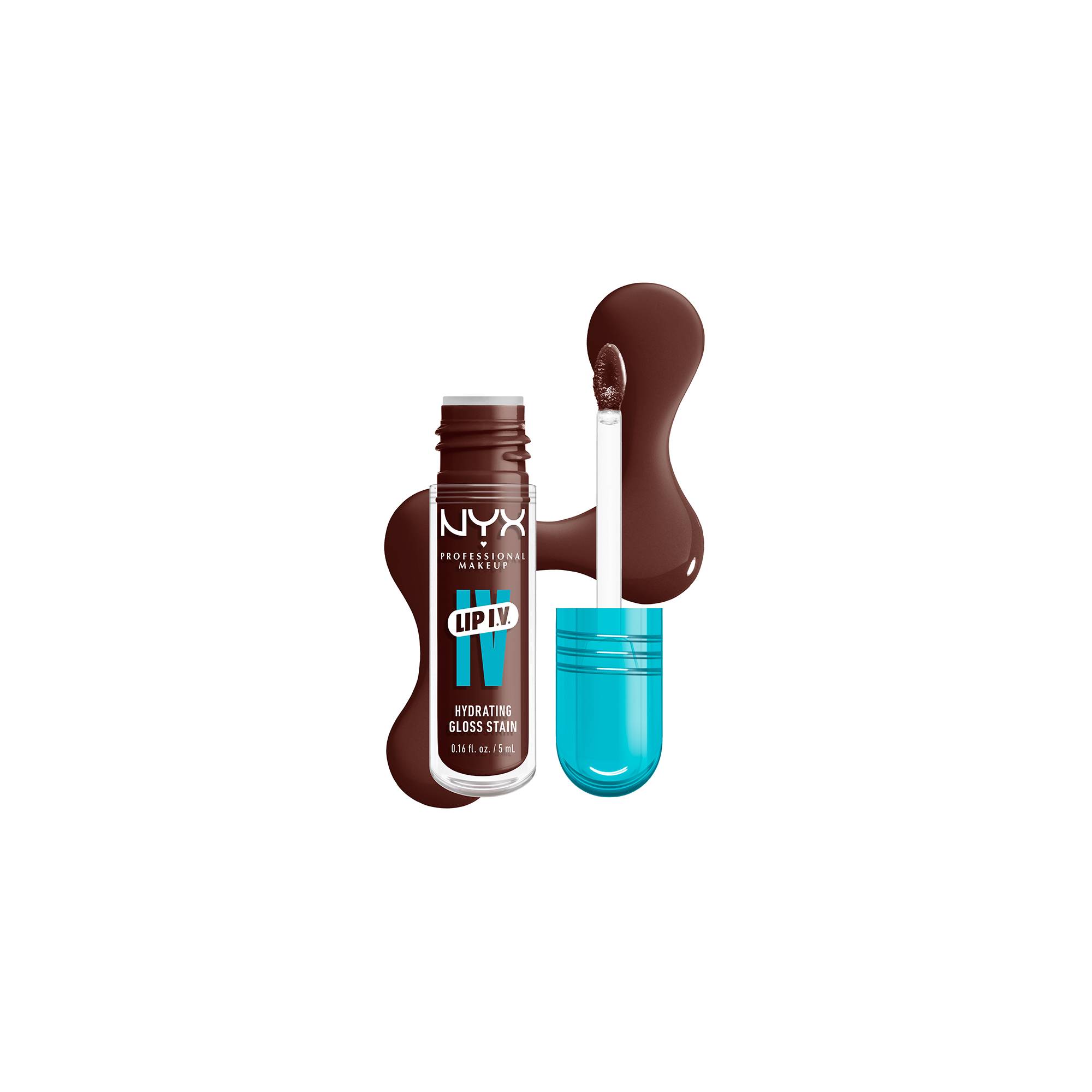 Encre à lèvres LIP I.V 05 - Mocha Me Wet de la marque NYX Professional Makeup - 1
