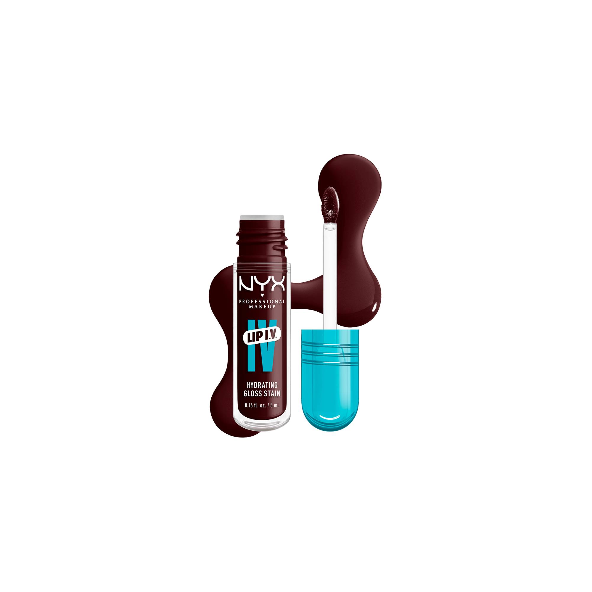 Encre à lèvres LIP I.V 15 - Water 'Bout Wine? de la marque NYX Professional Makeup Contenance 5ml - 1