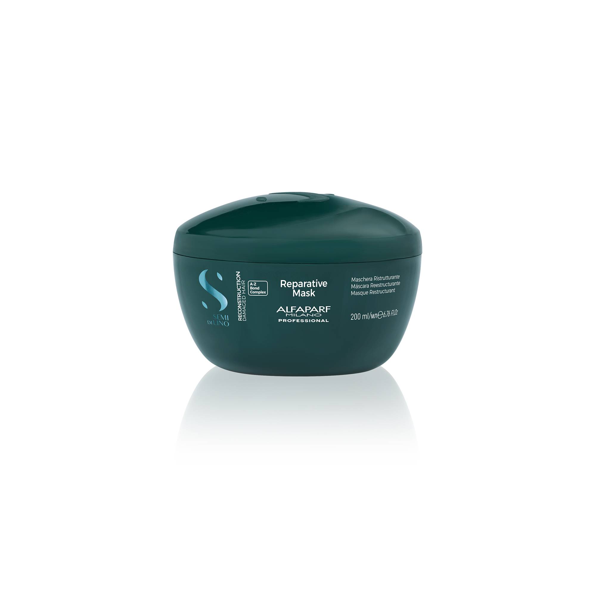 Masque restructurant cheveux moyens à épais Reconstruction Bond Complex de la marque Alfaparf Milano Contenance 200ml - 1
